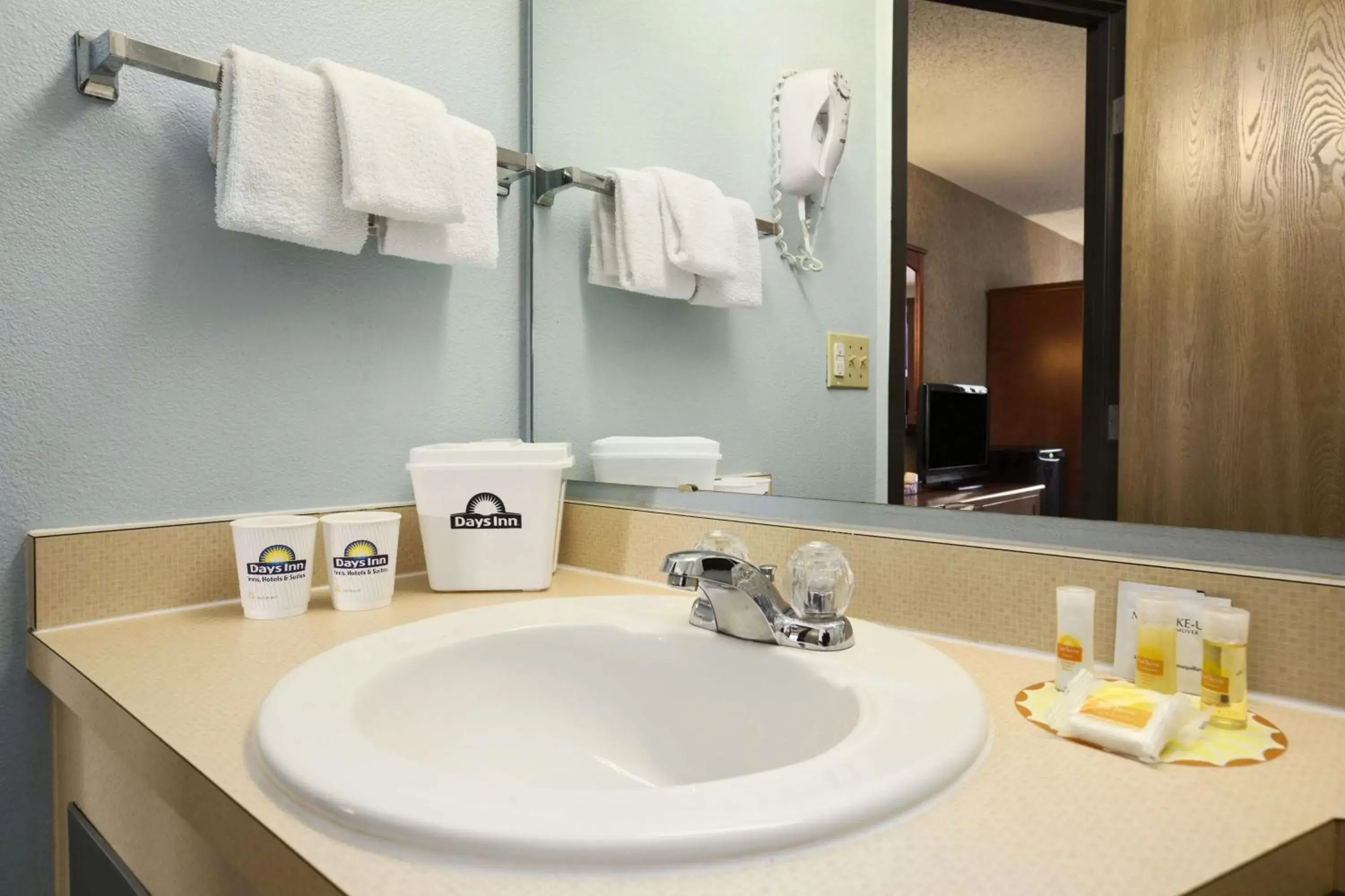 Bathroom in Days Inn by Wyndham Coeur d'Alene