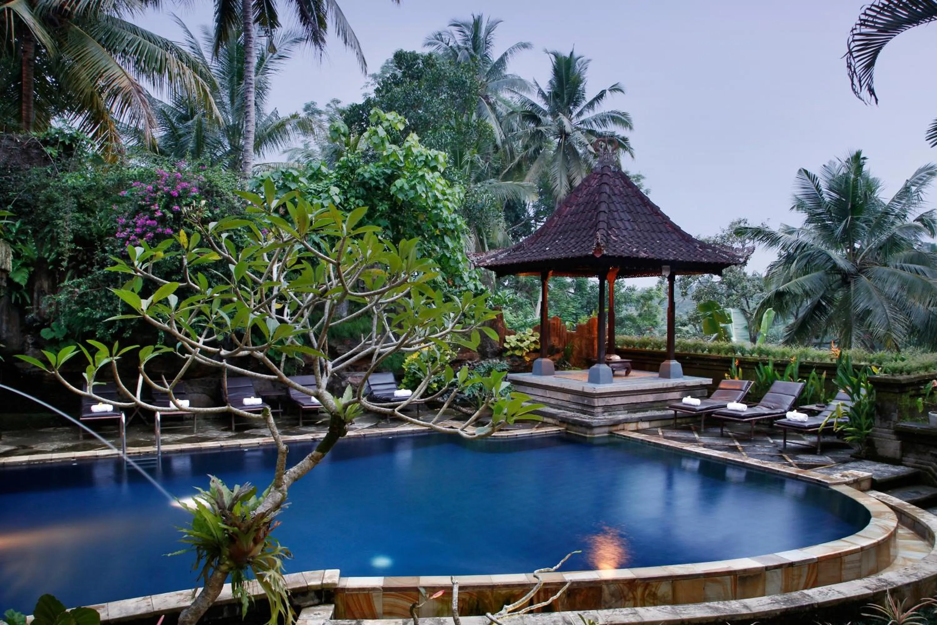 Swimming pool in Nick's Hidden Cottages by Mahaputra-CHSE Certified