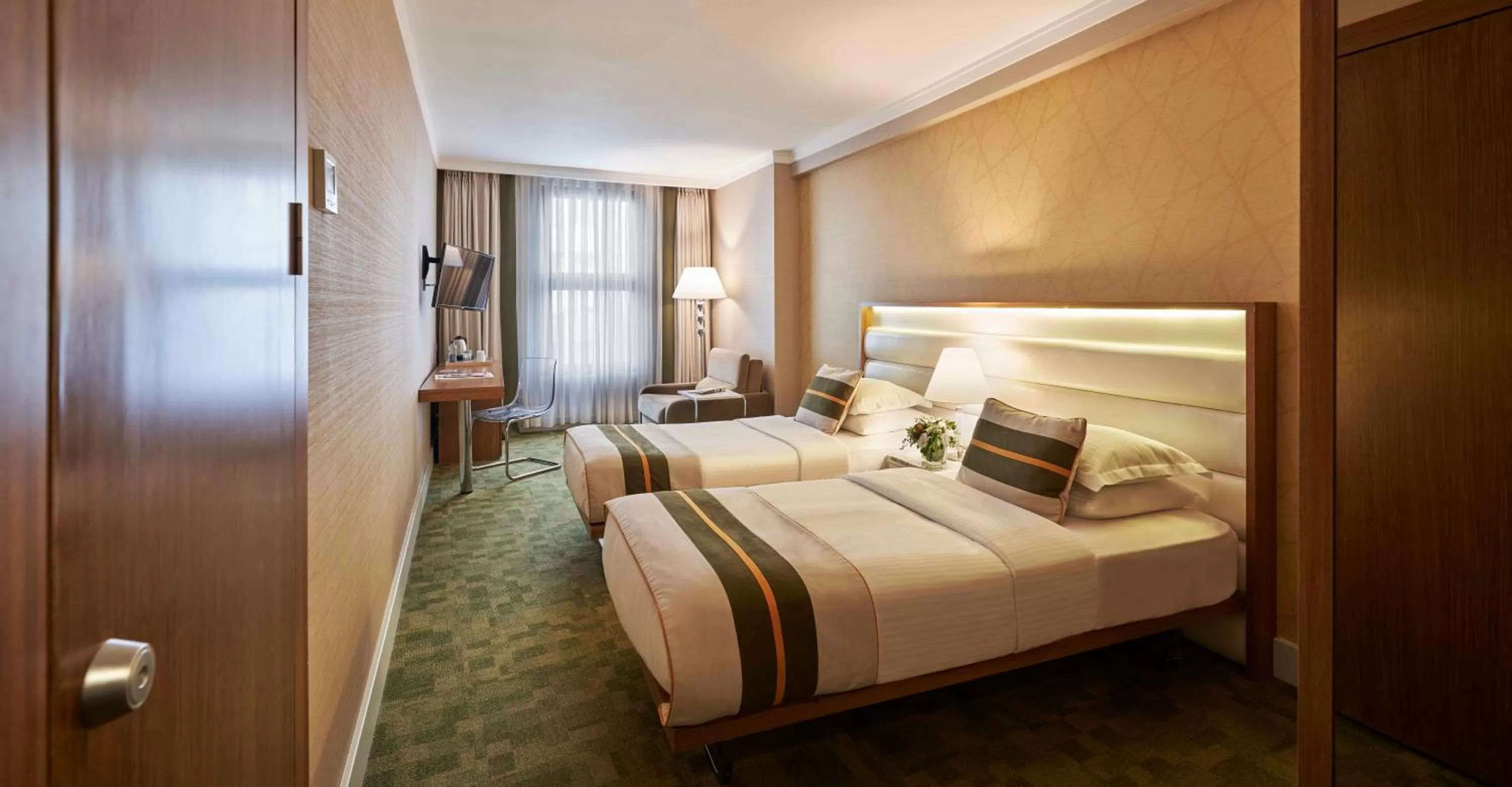 Bedroom, Bed in Richmond Istanbul