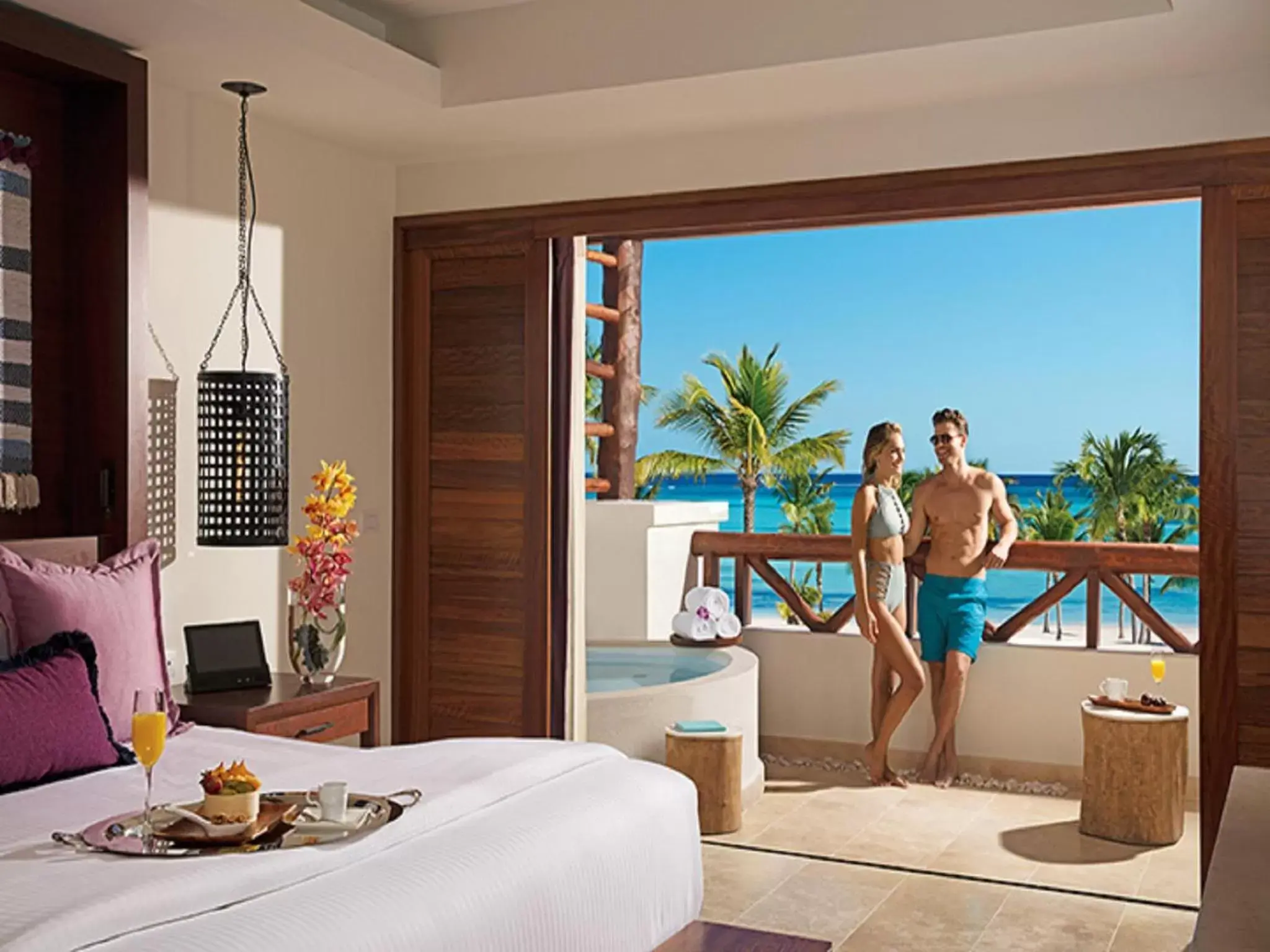 Sea view in Secrets Cap Cana Resort & Spa - Adults Only - All Inclusive Sea view in Secrets Cap Cana Resort & Spa - Adults Only - All Inclusive