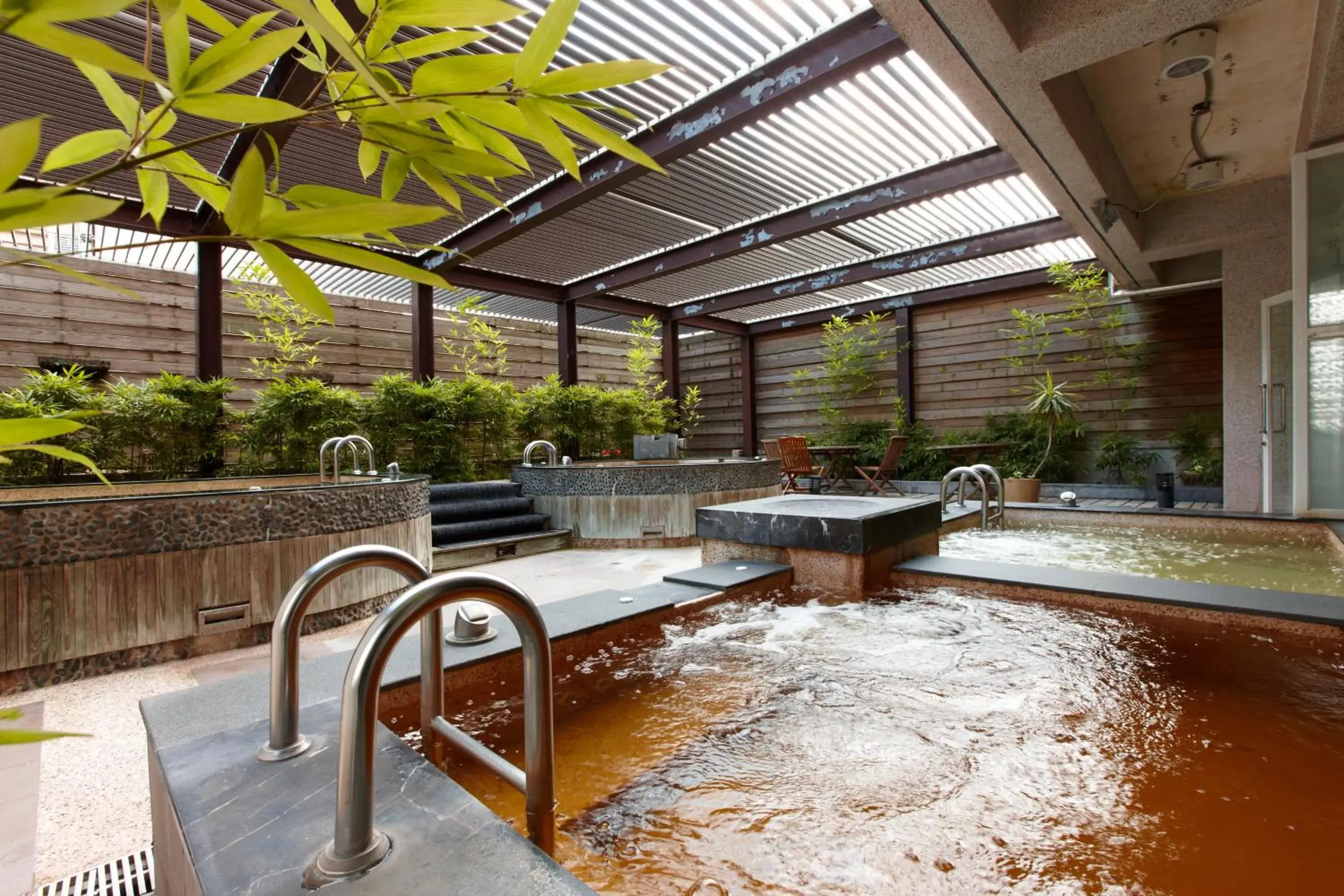 Hot Spring Bath in LIDO FORESTRY SPA RESORT