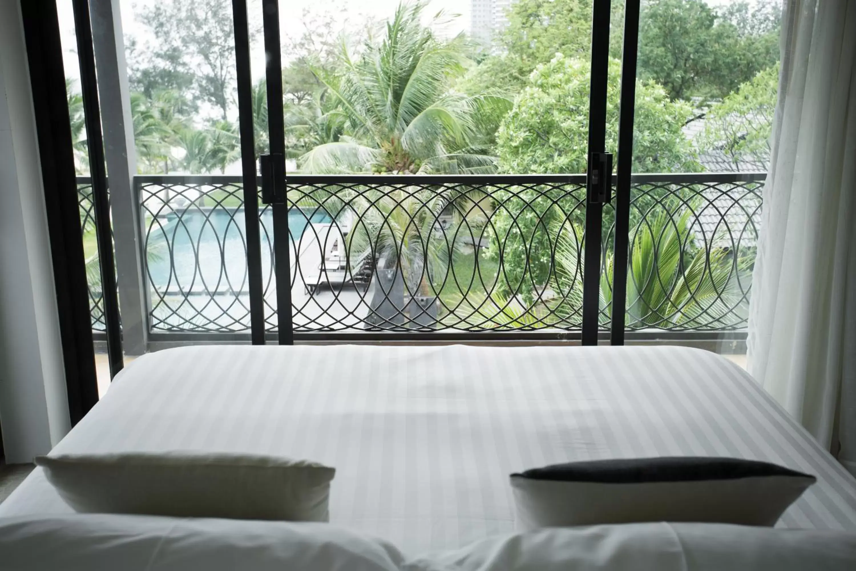 Bed in Siambeach Resort