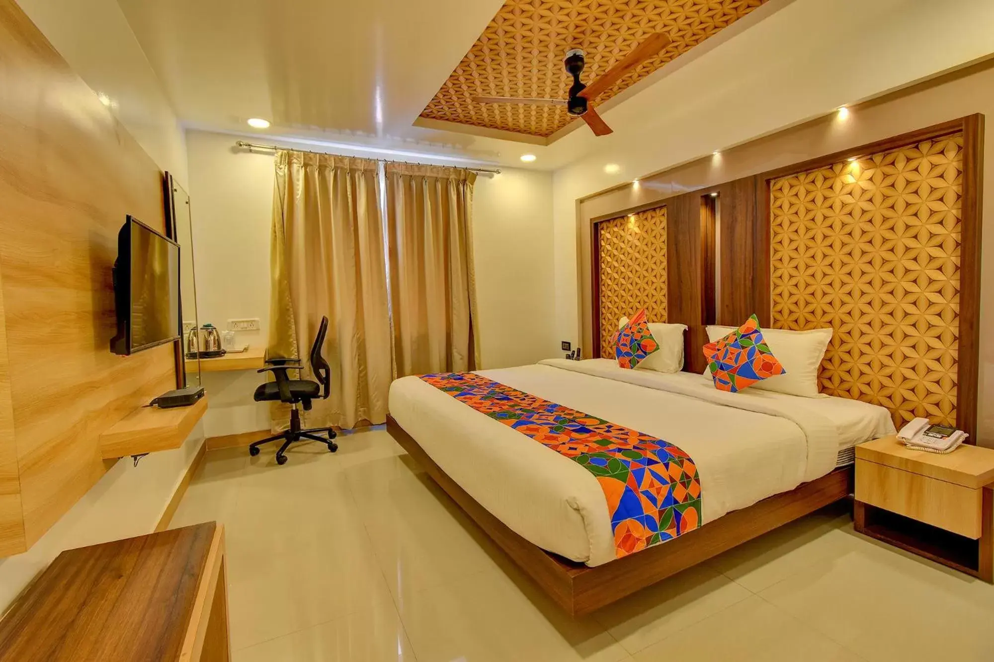 Family Room - single occupancy in FabHotel Golden Swan Chennai Airport Free Pickup & Drop