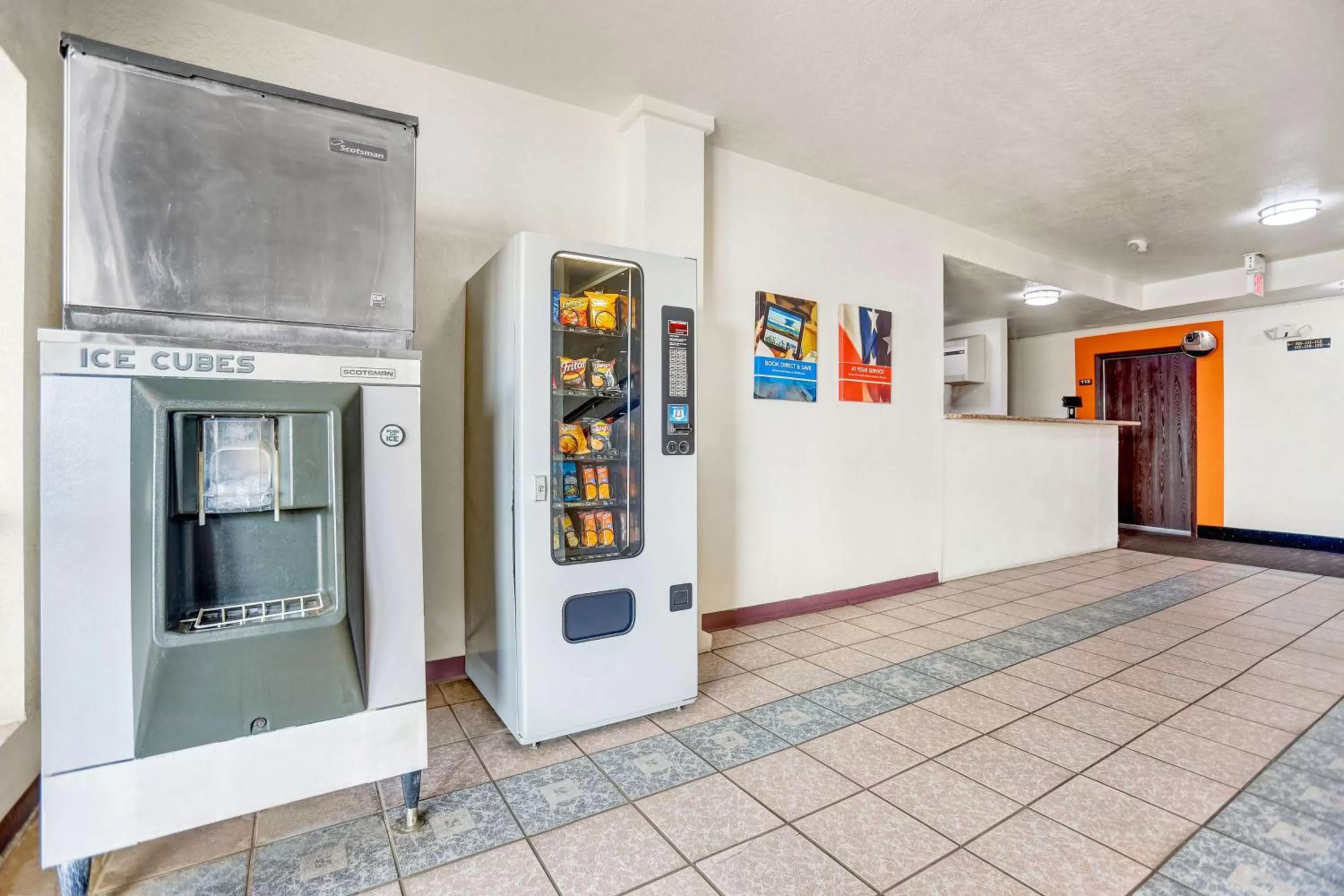 vending machine in Motel 6-Moriarty, NM