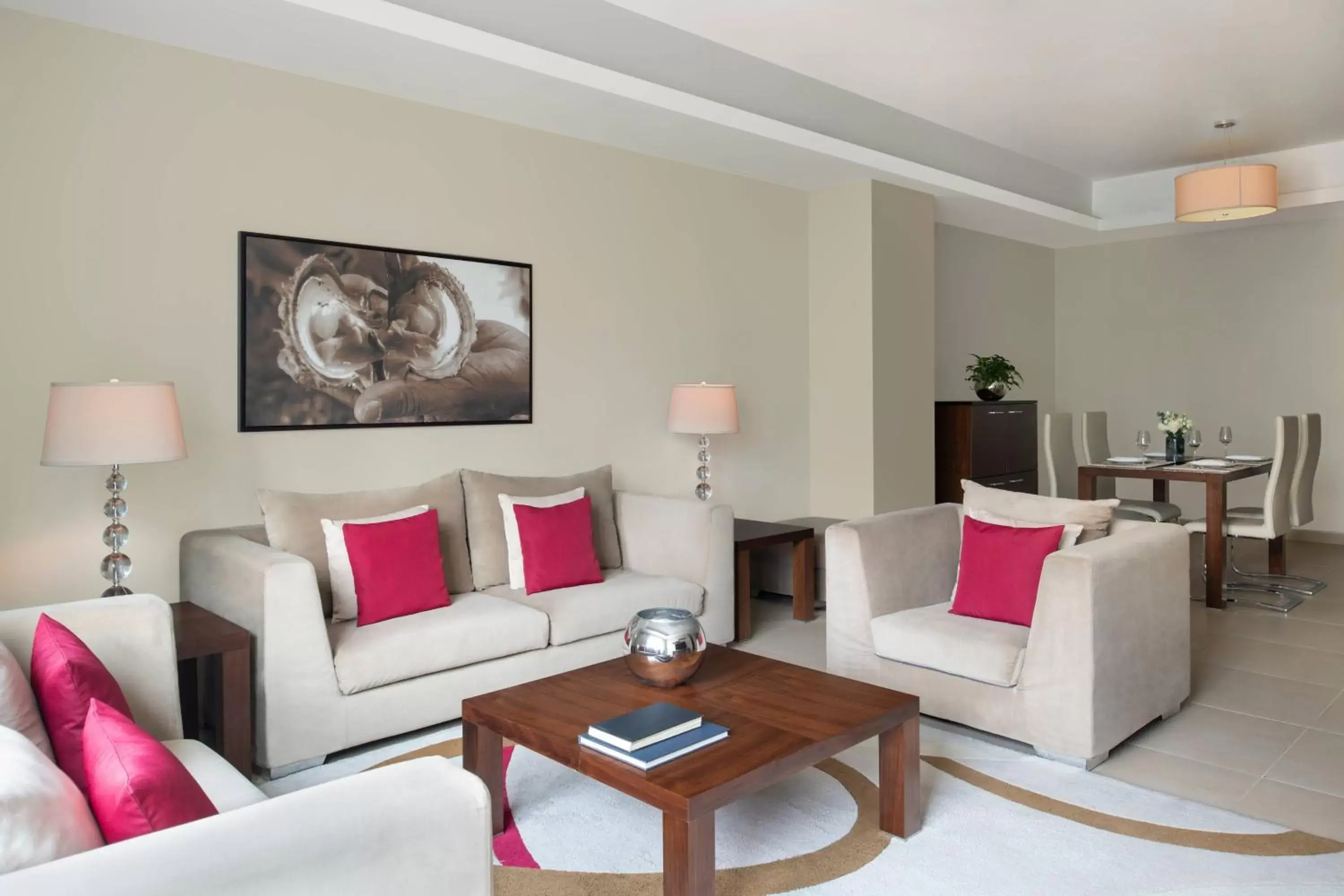 Bedroom, Seating Area in Marriott Executive Apartments City Center Doha