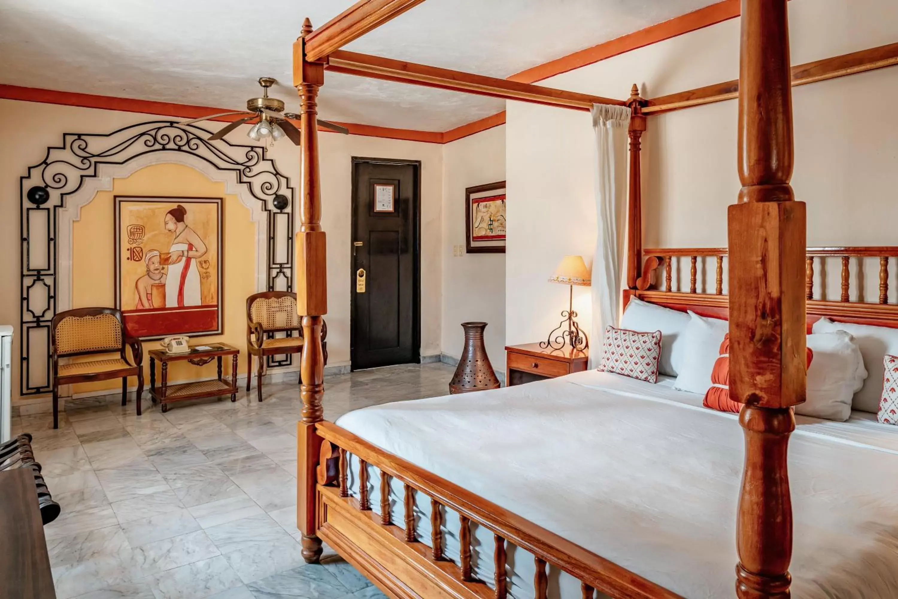 Bedroom in Casa del Balam