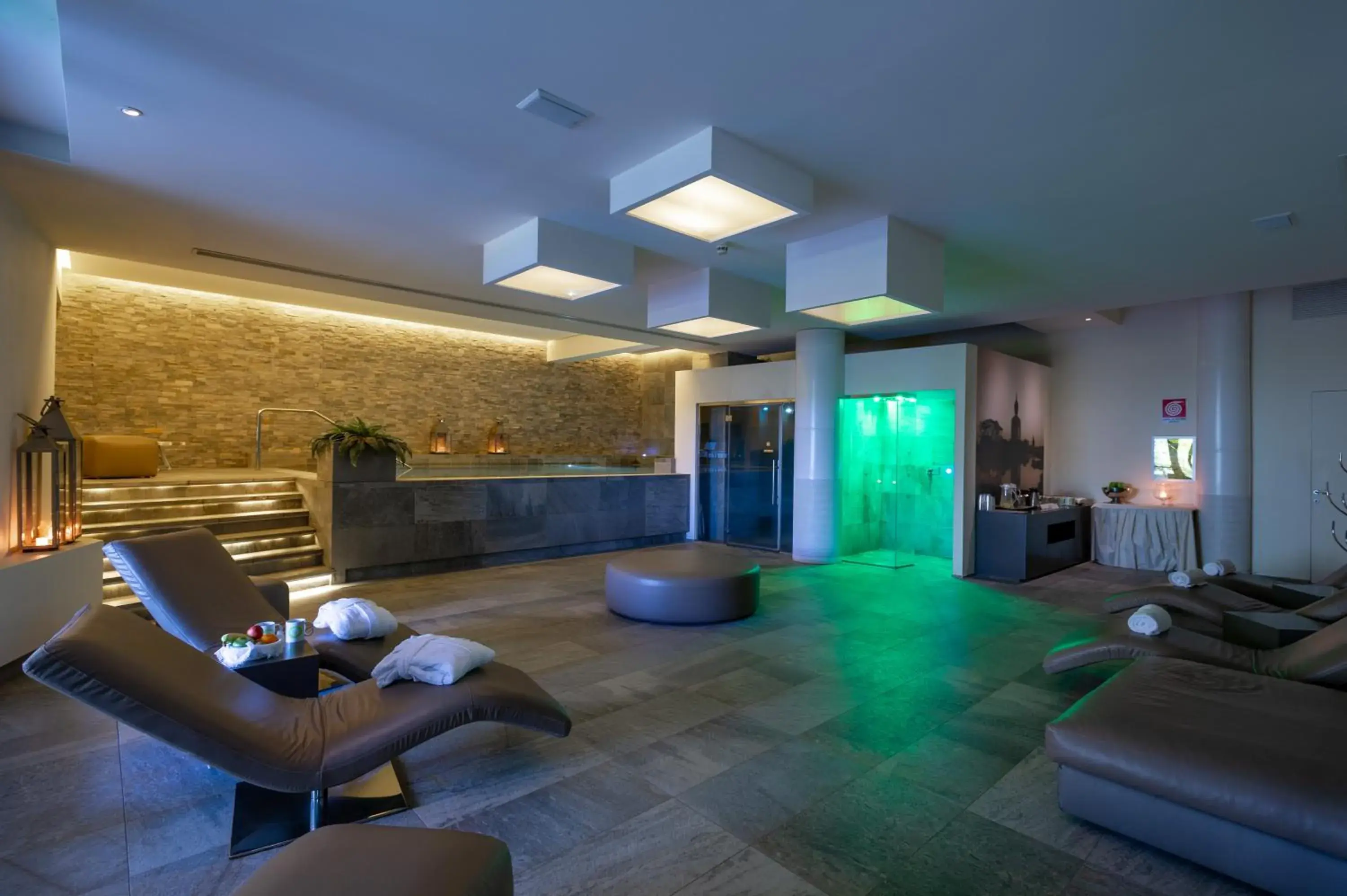 Steam room in Hotel Mamiani & Kì-Spa Urbino