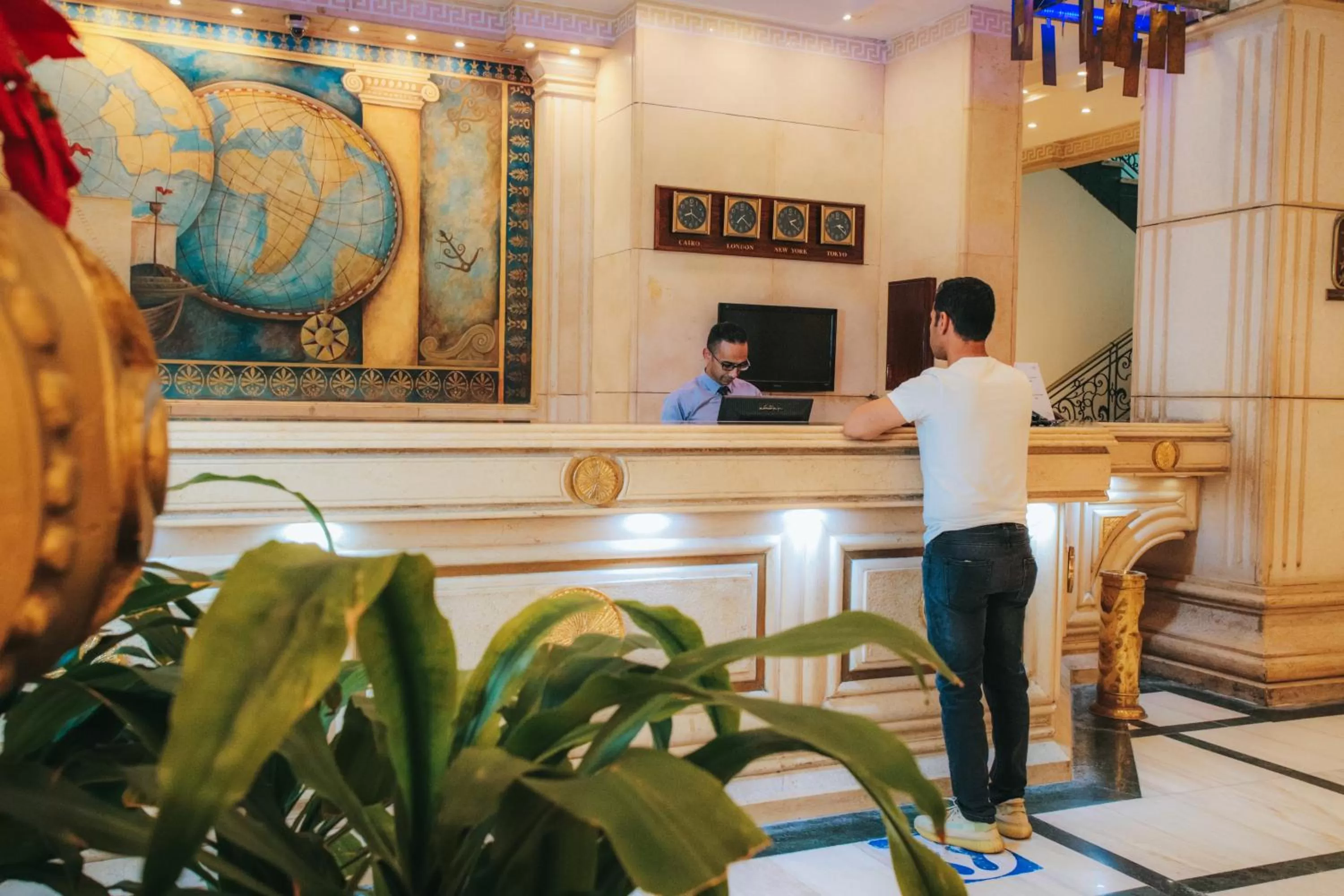 Staff in Aracan Portsaid