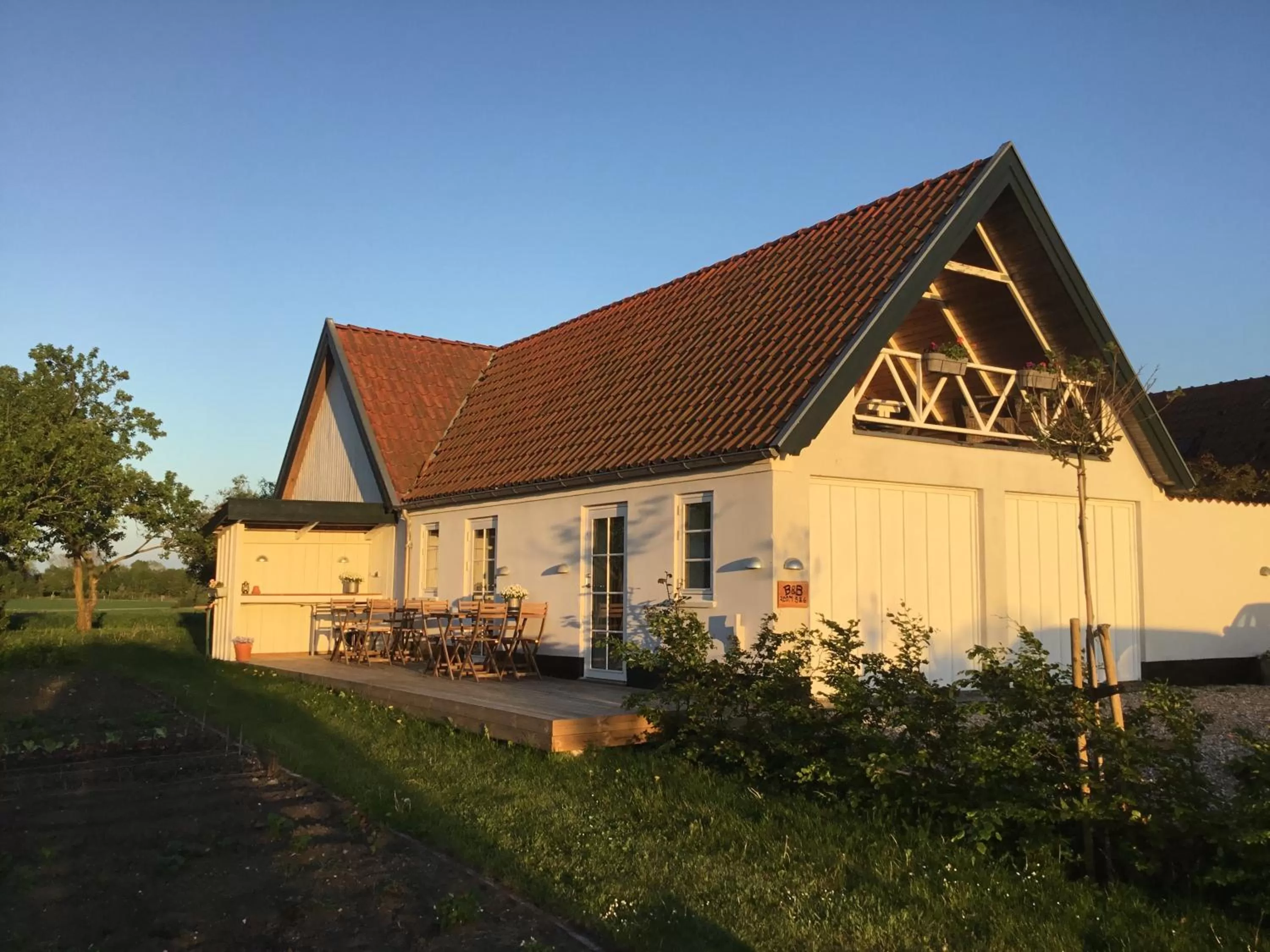 Garden view in Marielyst B&B - Apartments