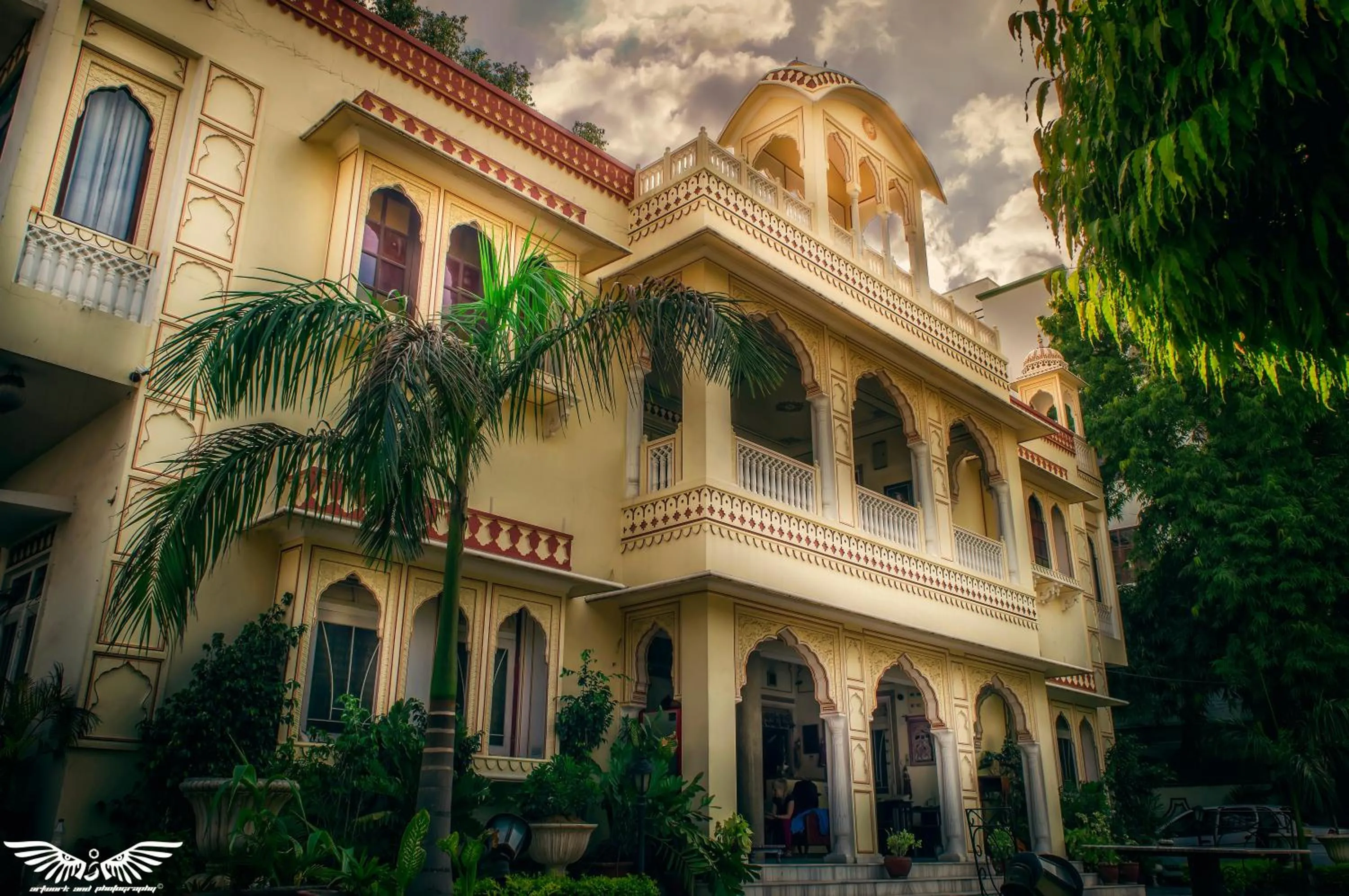 Property building in Krishna Palace - A Heritage Boutique Hotel