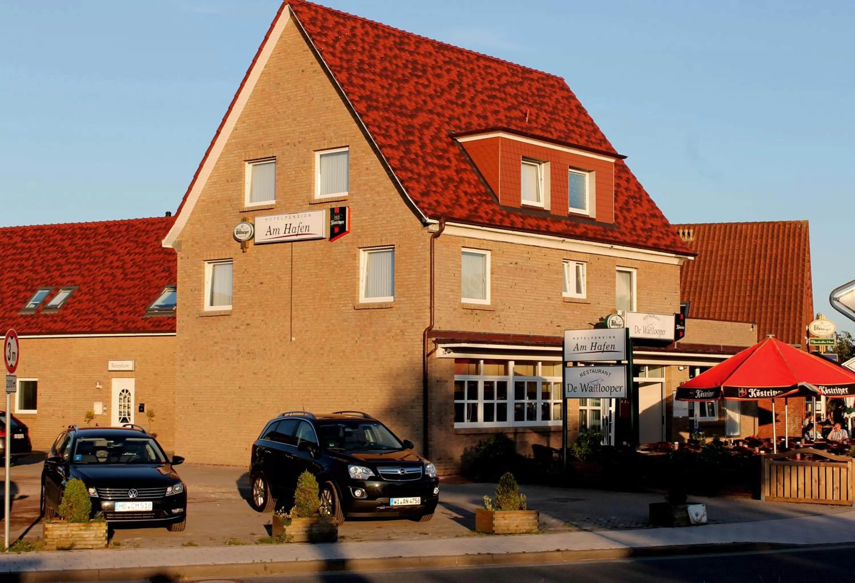 Facade/entrance in Hotel Pension Am Hafen