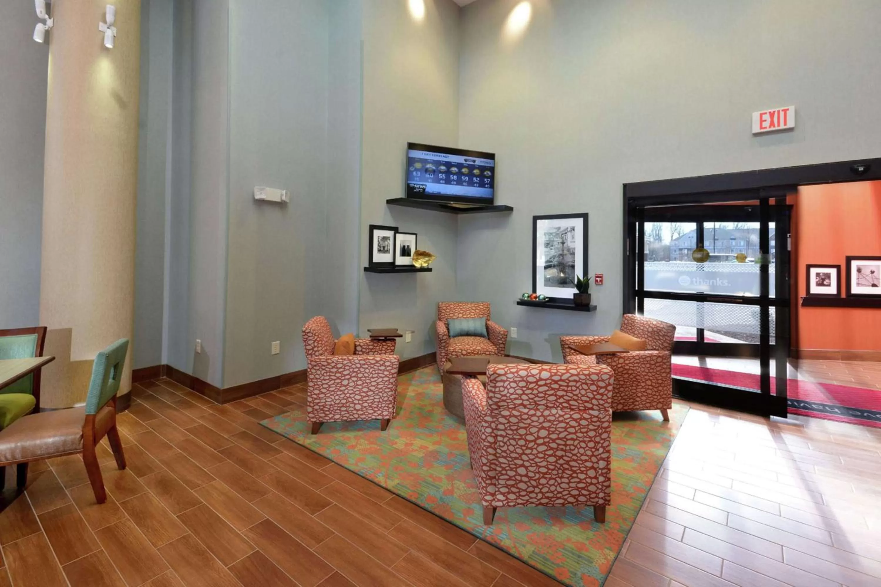Lobby or reception in Hampton Inn Raleigh/Durham Airport