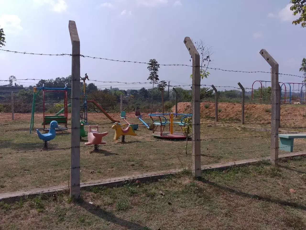Garden, Children's Play Area in STAYMAKER Srinivasa Residency