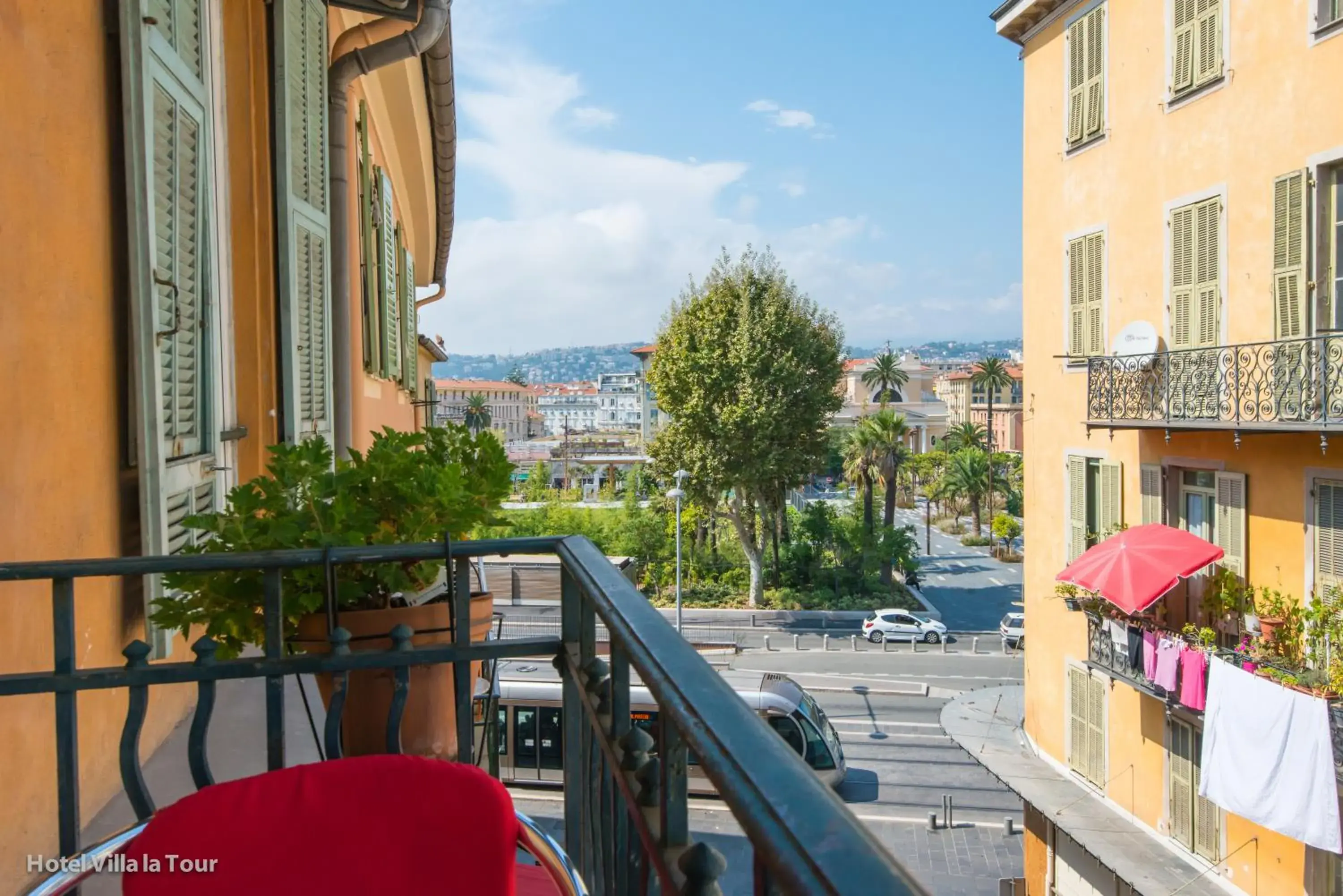 Balcony/Terrace in Hotel Villa La Tour