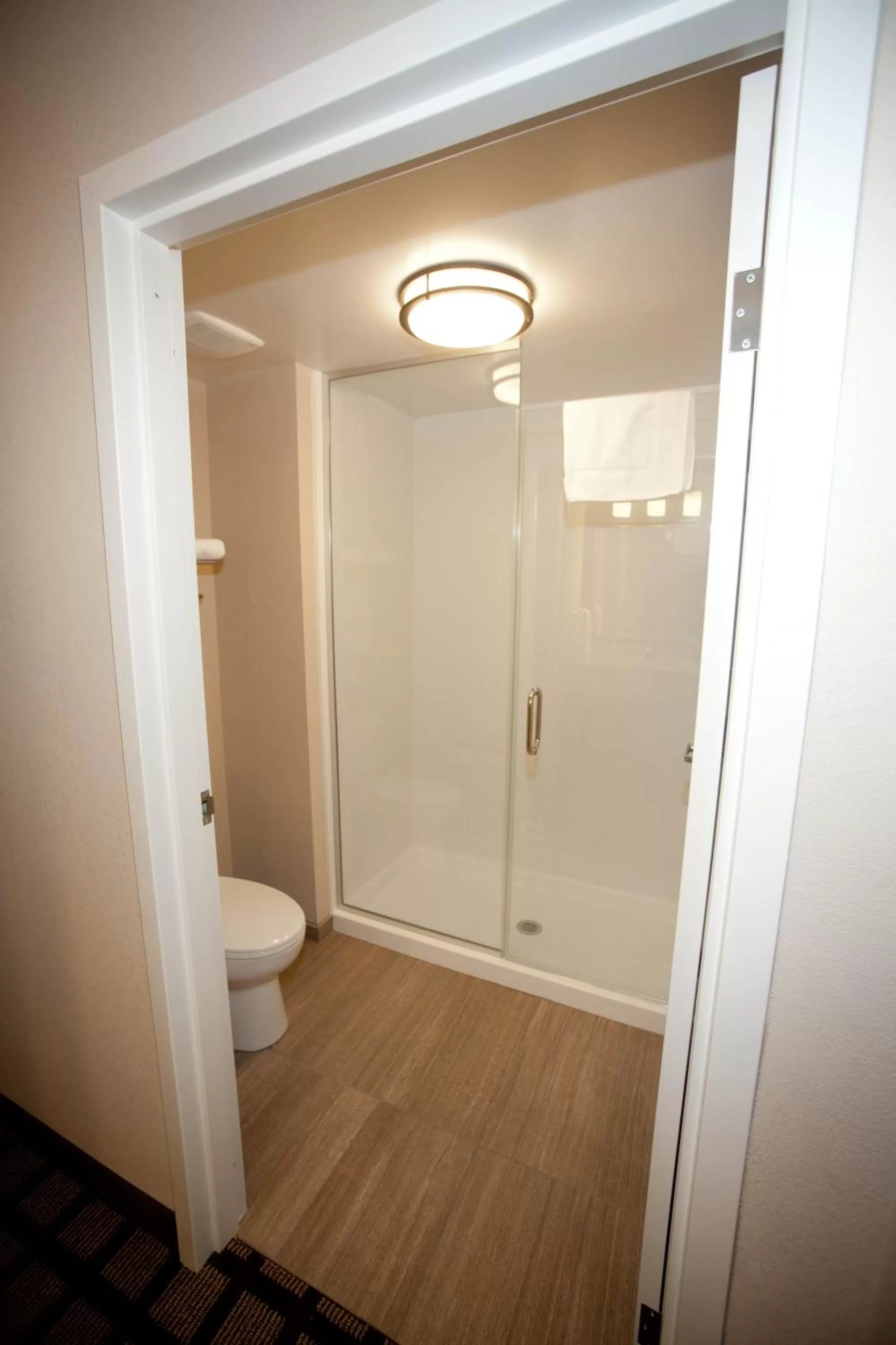 Shower in Baymont by Wyndham Erie