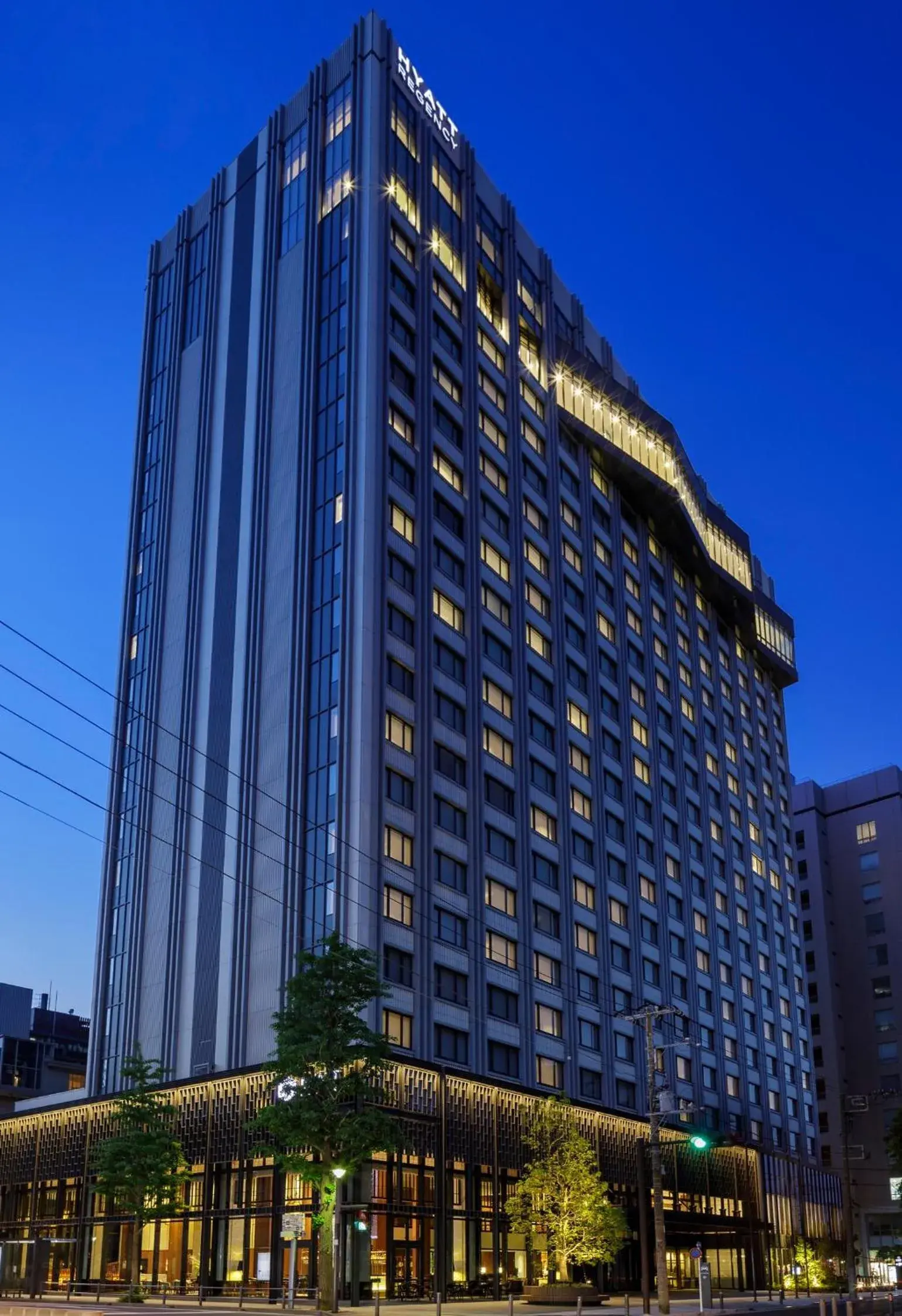 Facade/entrance, Property Building in Hyatt Regency Yokohama