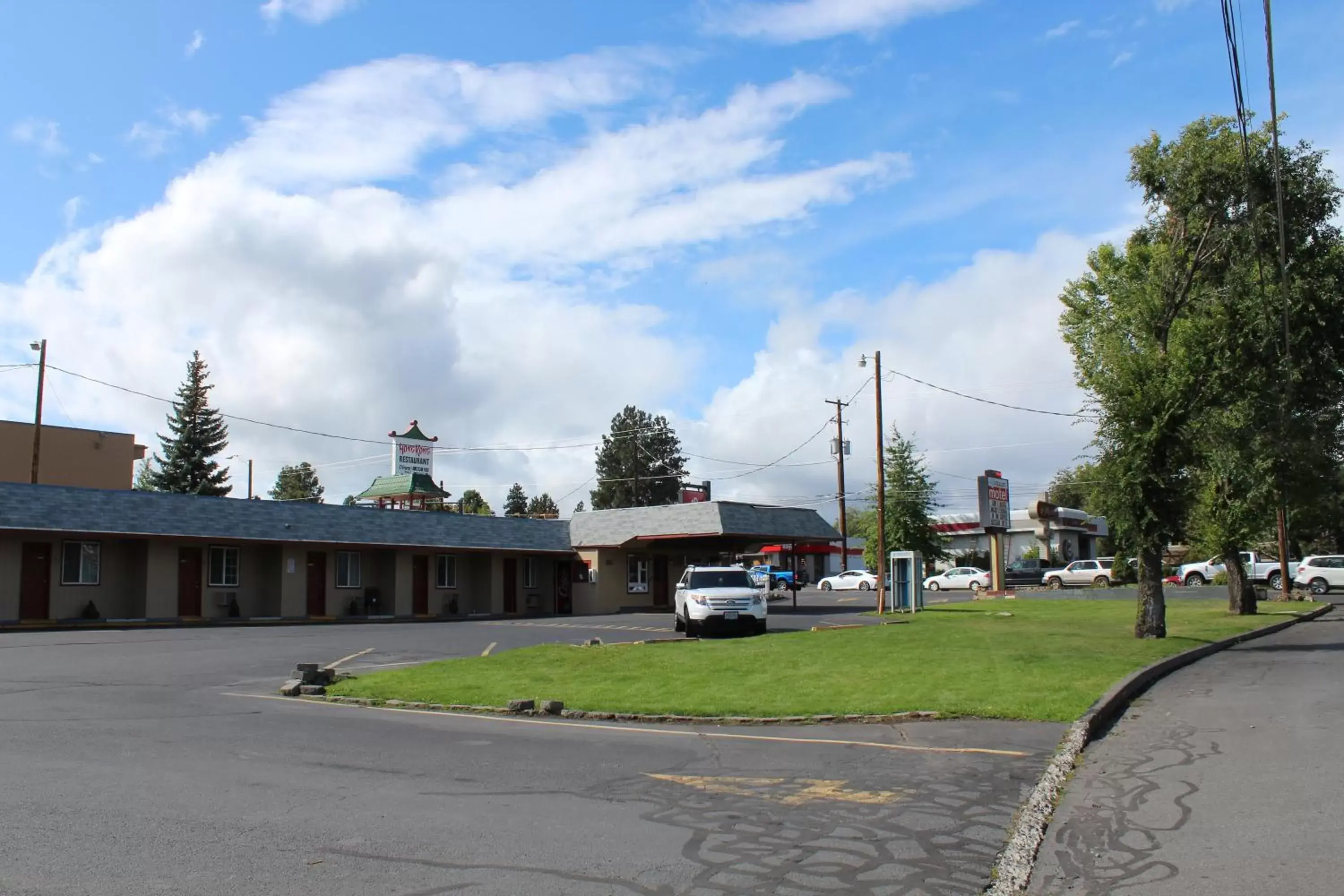 Property Building in Chalet Motel