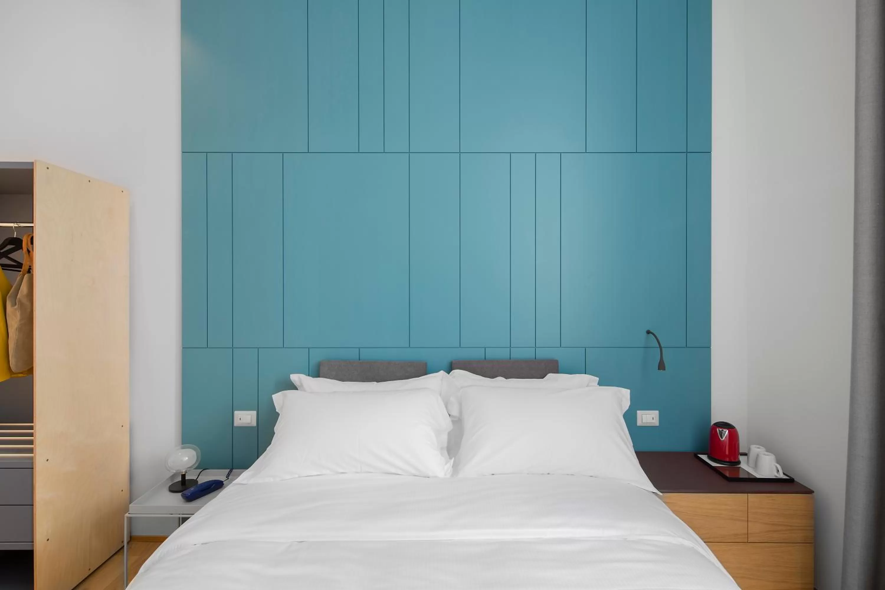 Bed in The Radical Hotel Roma