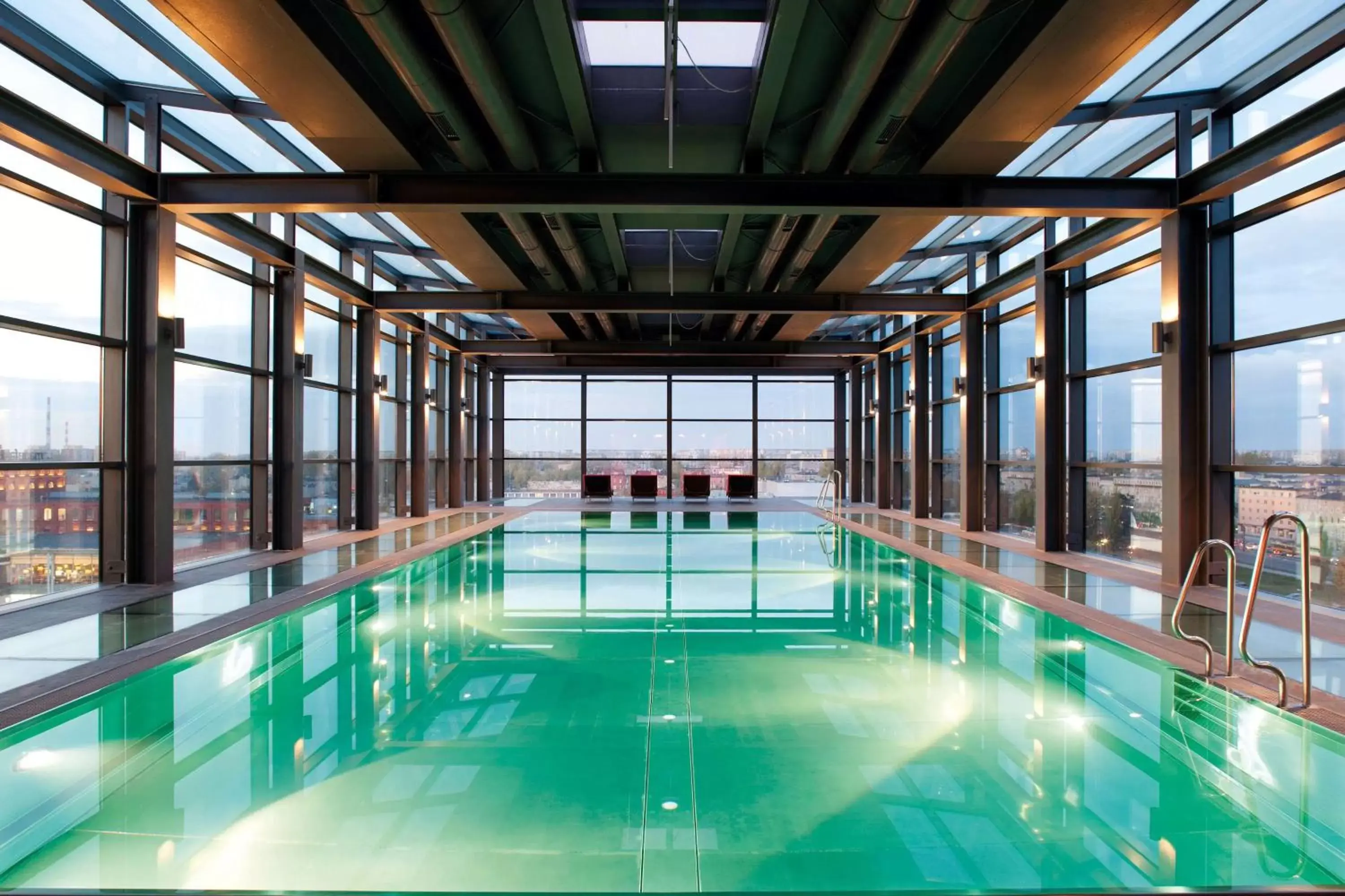 Pool view, Swimming Pool in Vienna House by Wyndham Andel's Lodz