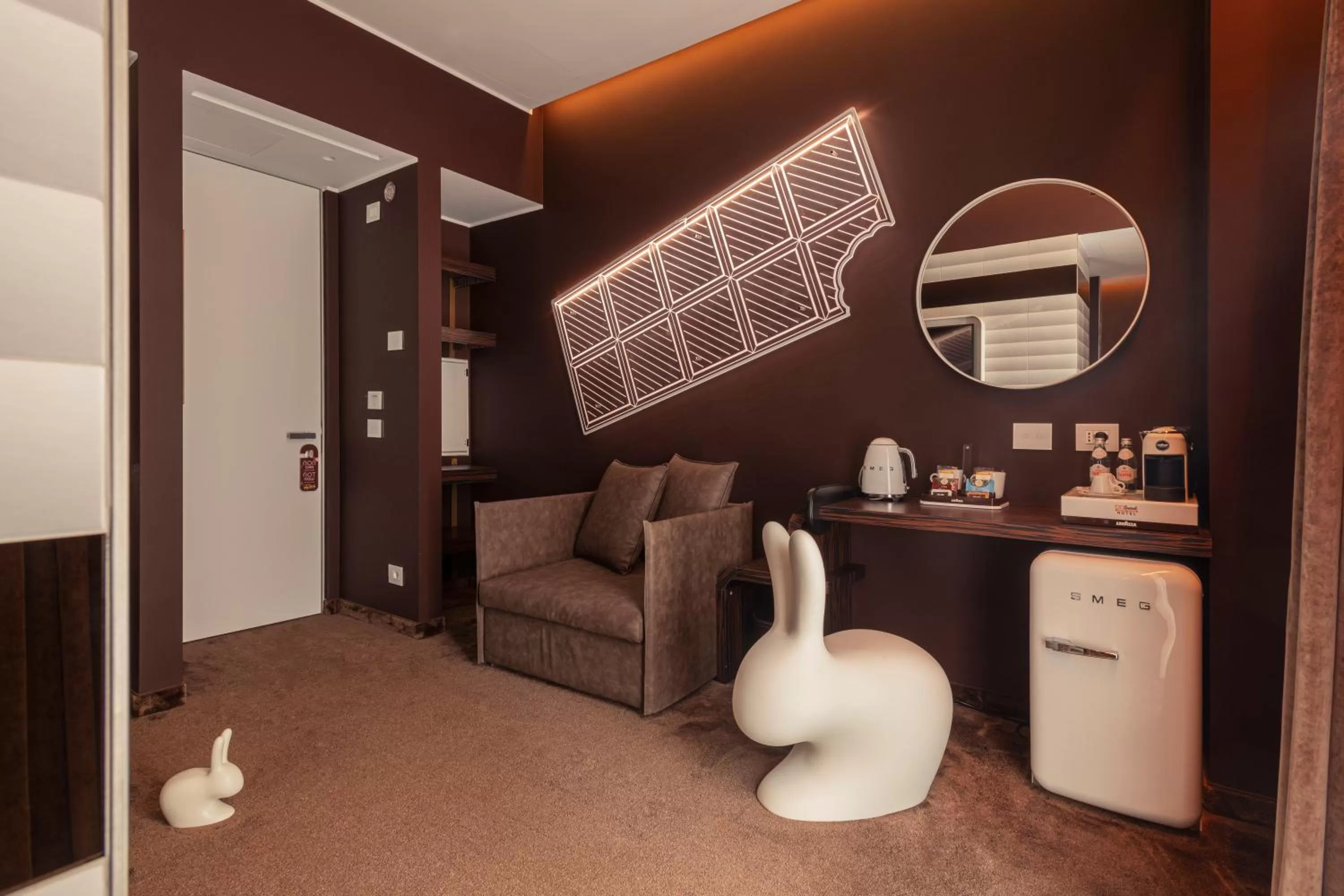 Living room in ODSweet Duomo Milano Hotel