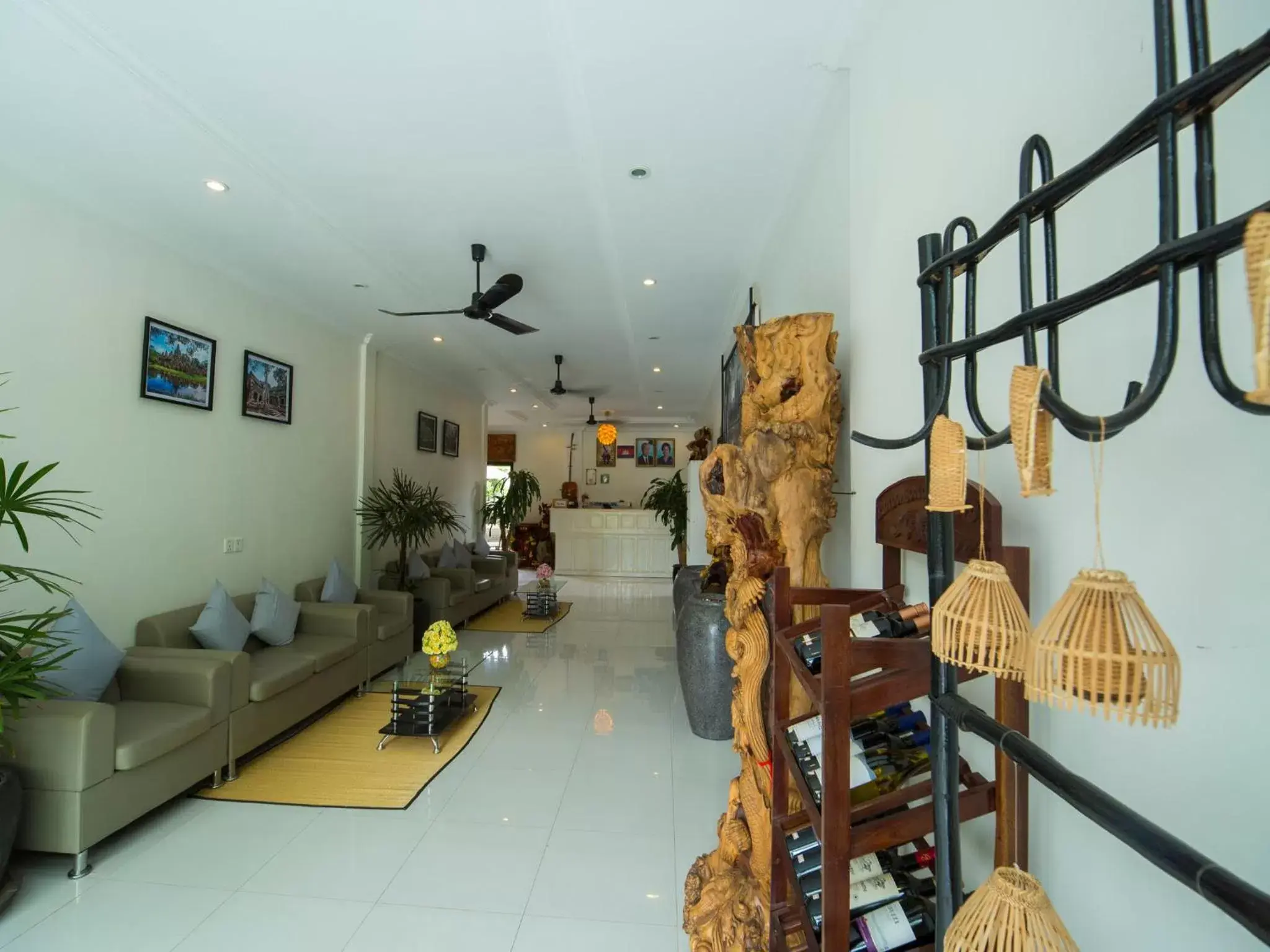 Lobby or reception in Rithy Rine Angkor Residence