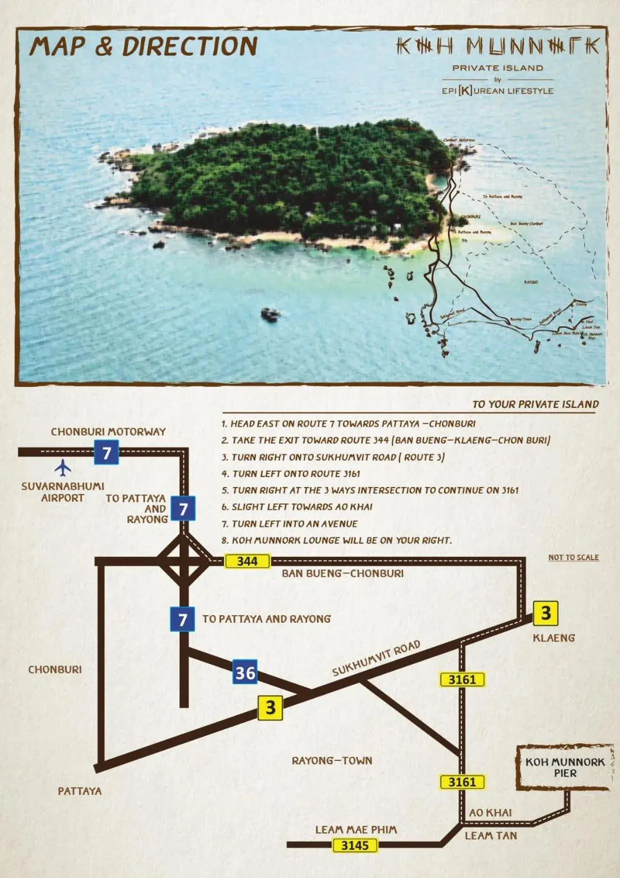 Off site, Bird's-eye View in Koh Munnork Private Island