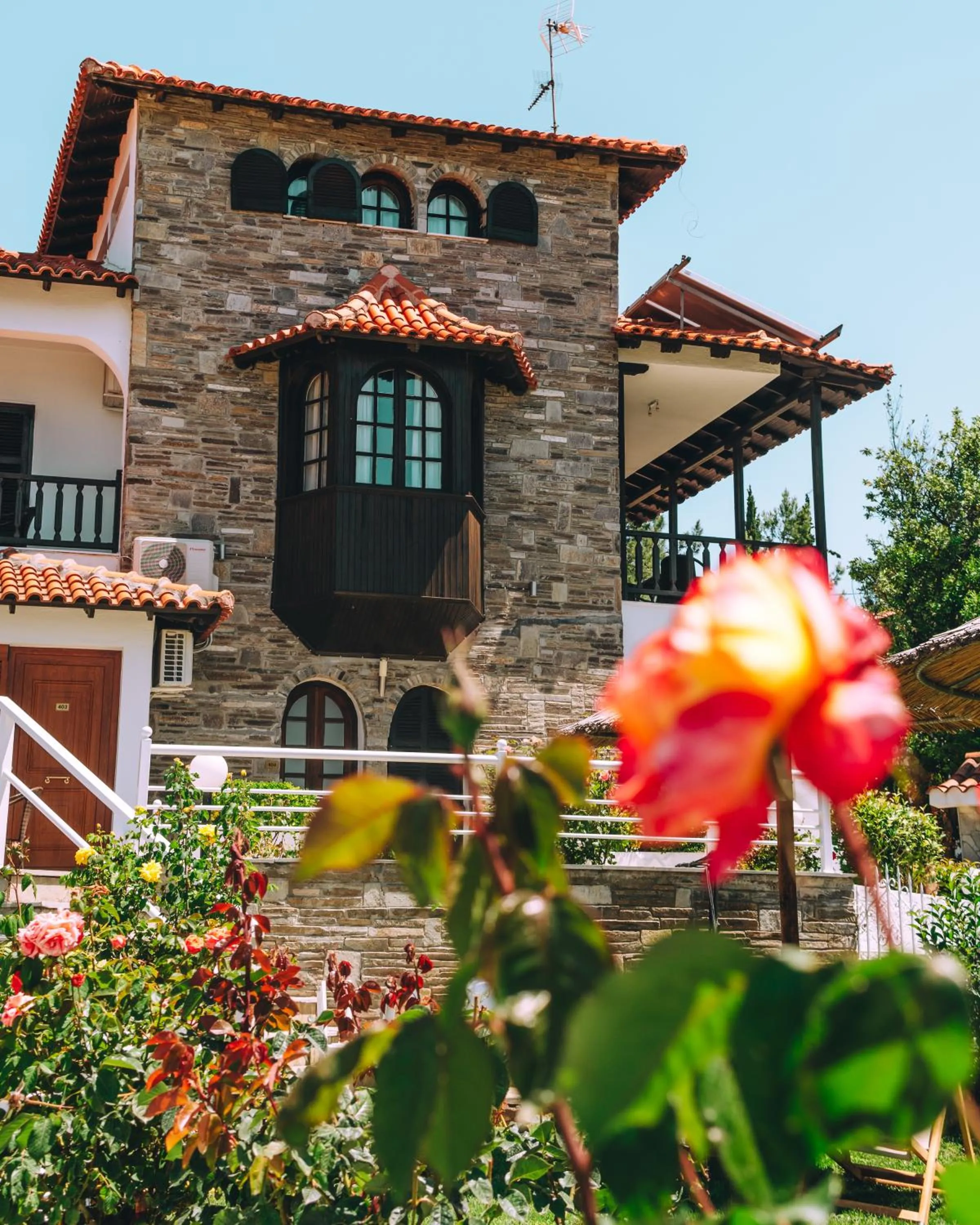 Property building in Georgalas Sun Beach Resort