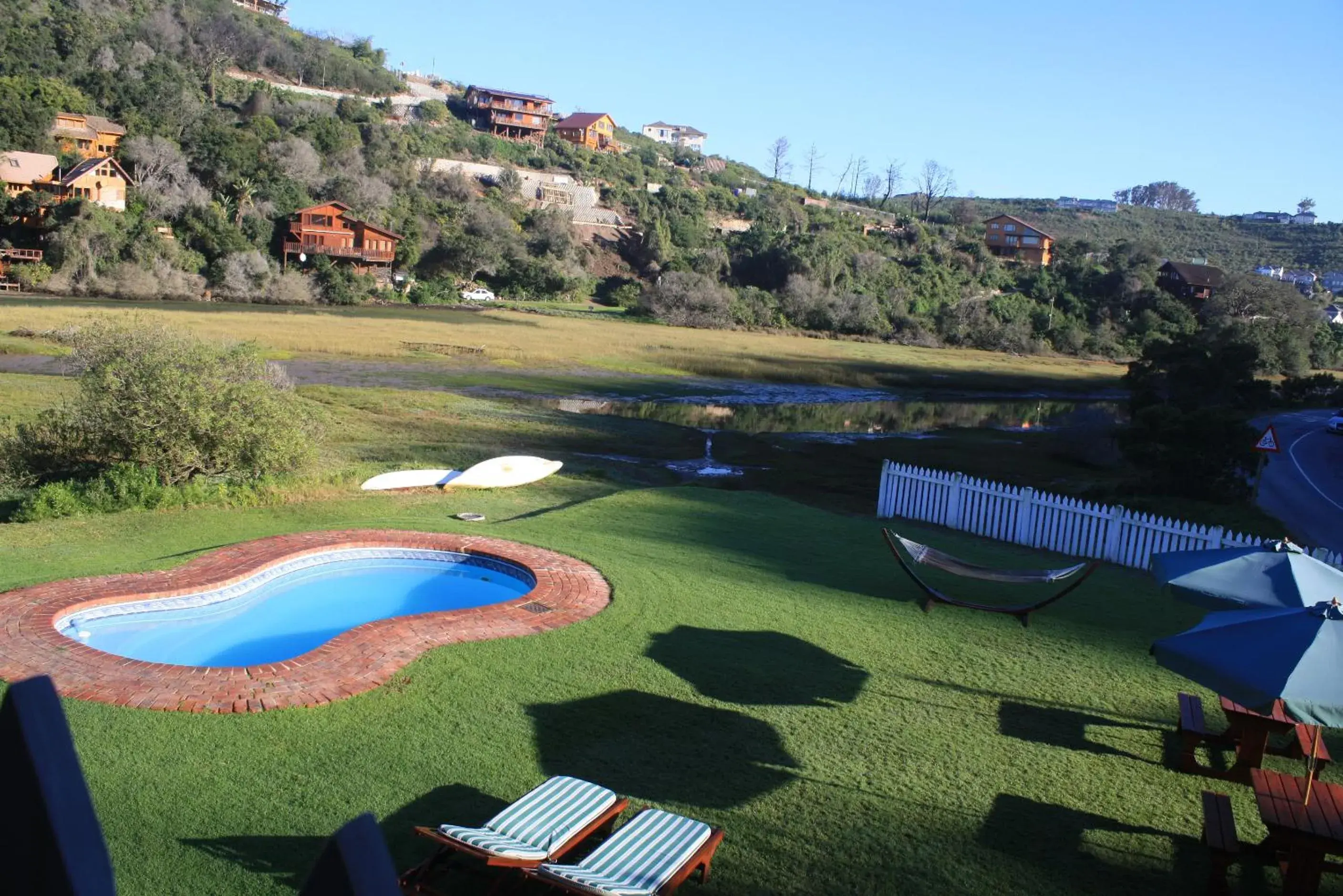 Pool View in Salt River Lodge