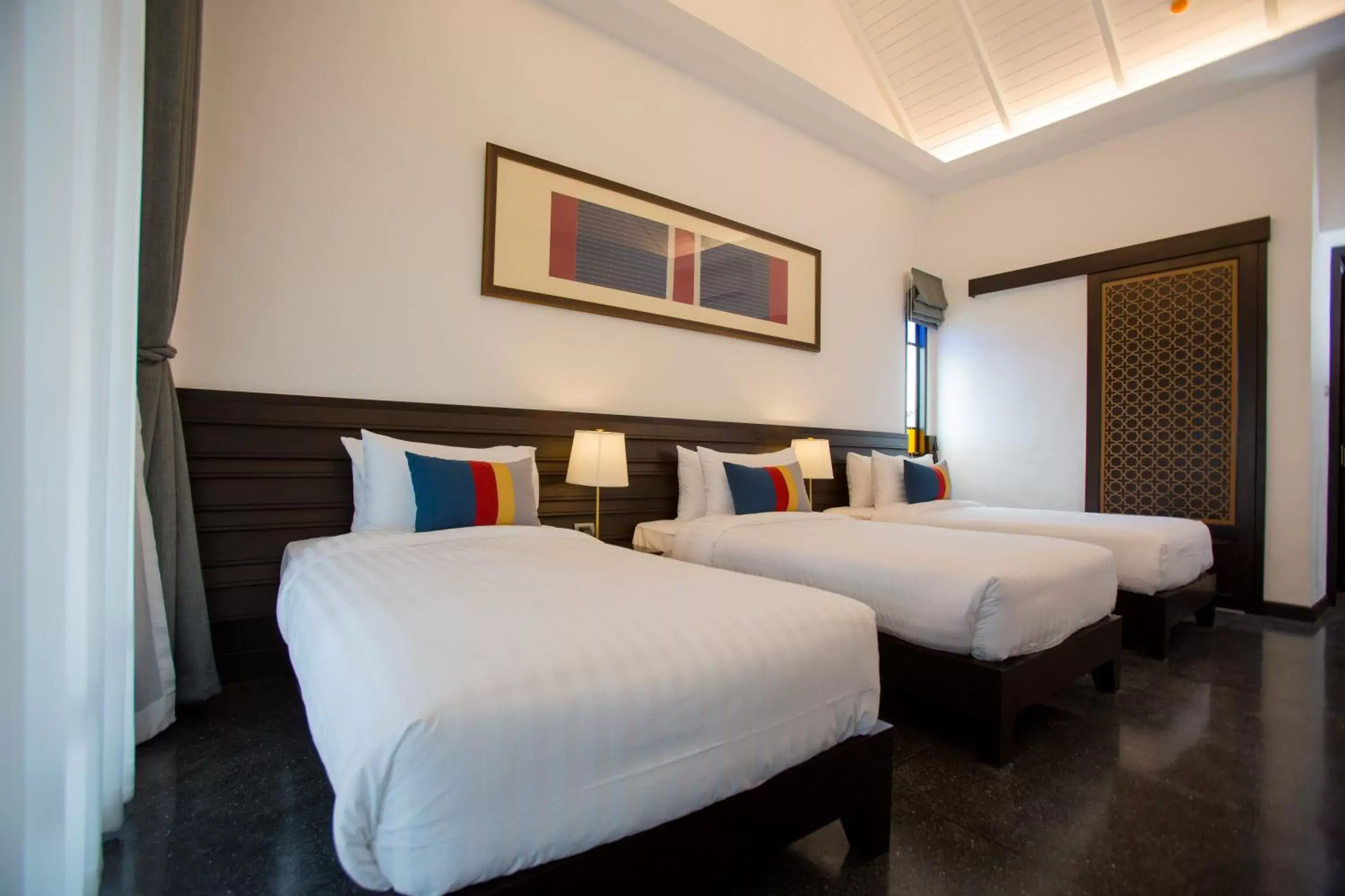 Triple Room with Balcony in Thai Akara - Lanna Boutique Hotel -SHA Extra Plus