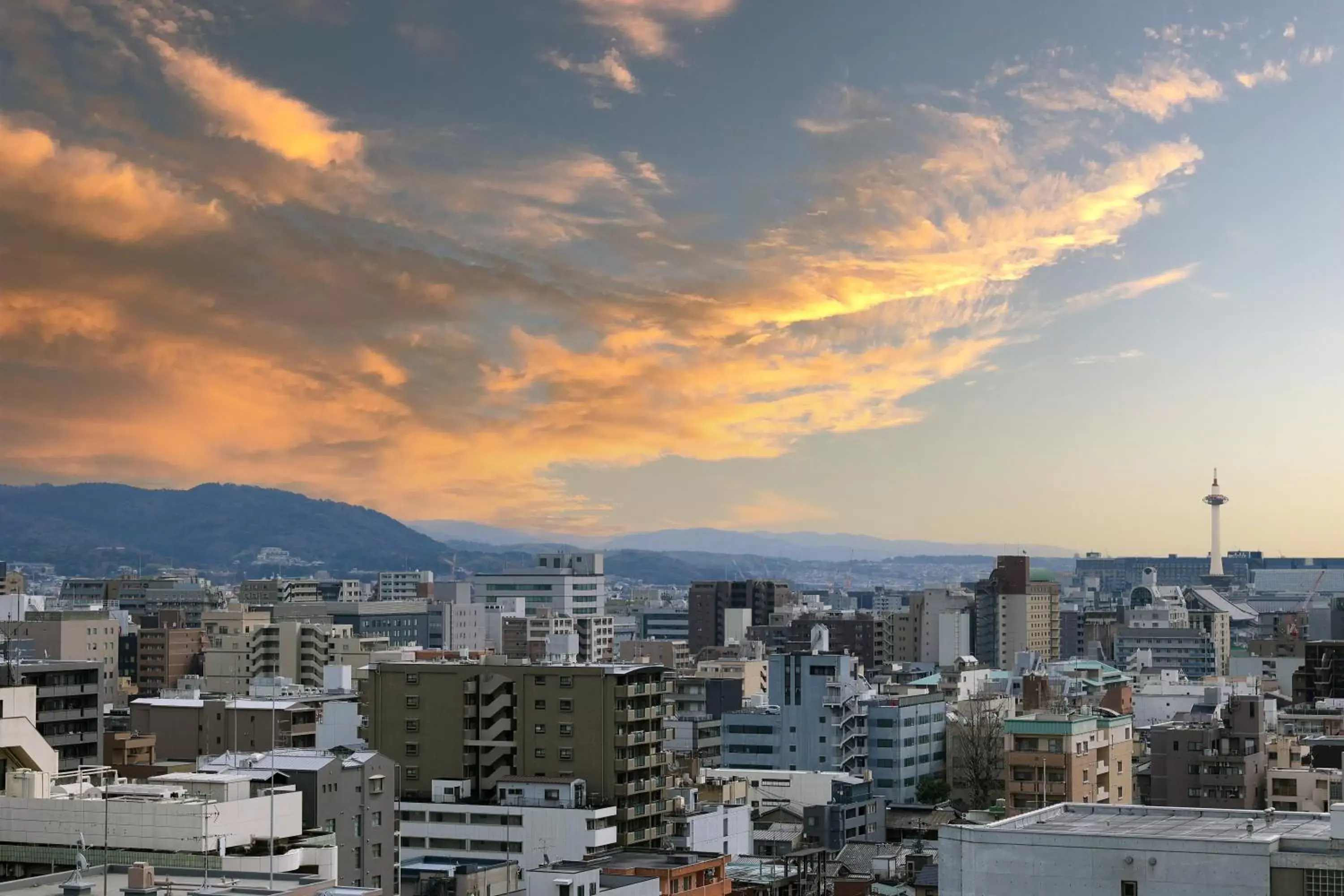 City view in HOTEL MYSTAYS Kyoto Shijo