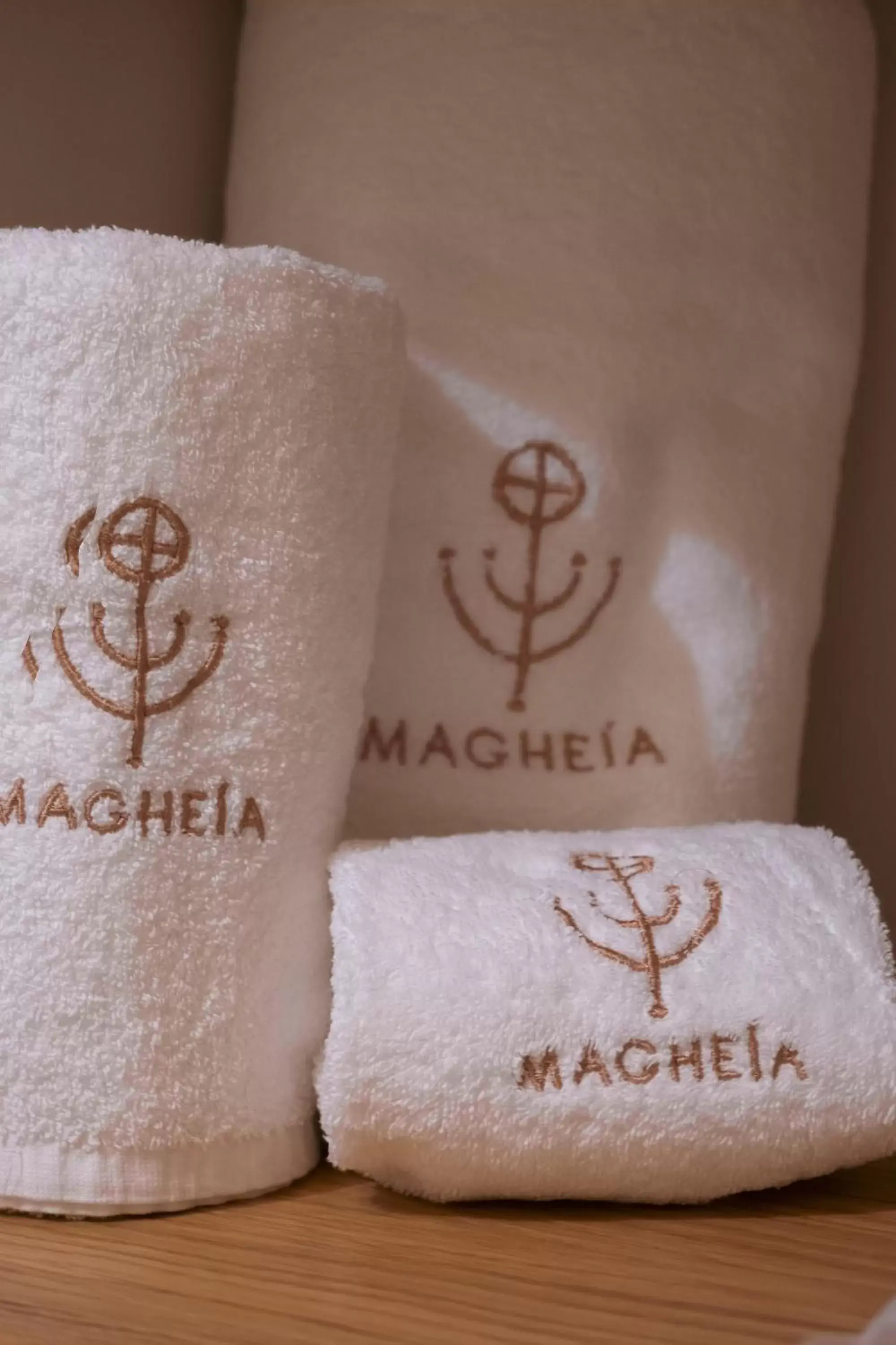 towels, Property Logo/Sign in Trulli Magheia