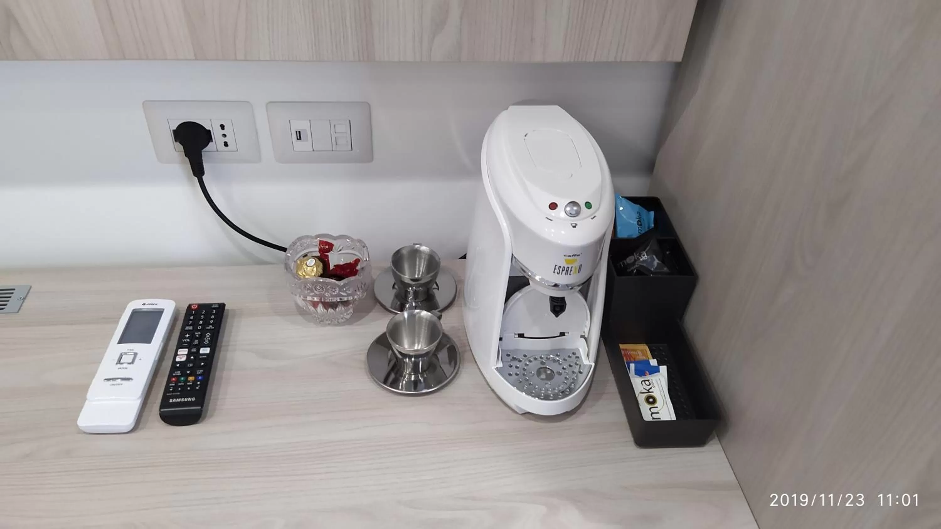Coffee/tea facilities in B&B La Stazione