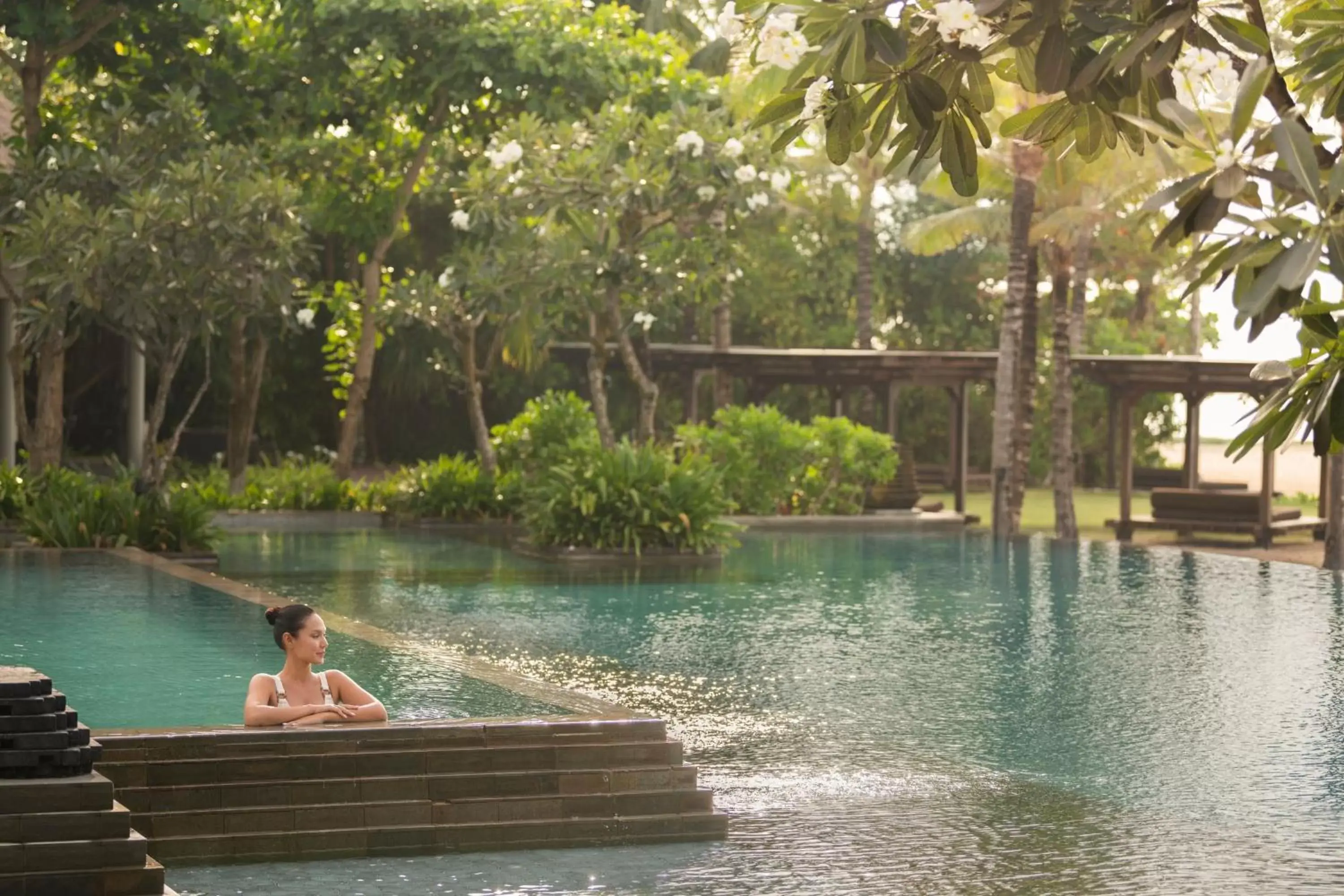 Swimming pool in The Ritz-Carlton Bali