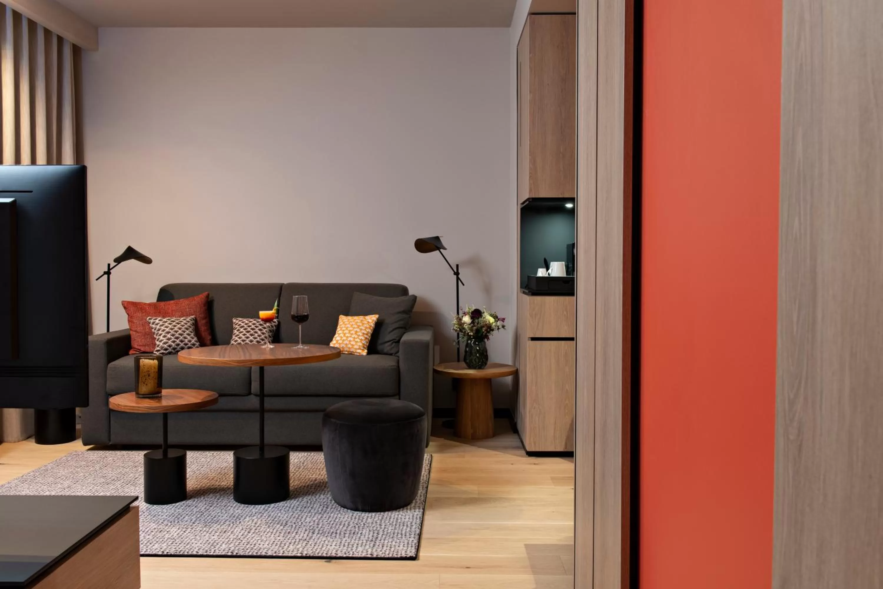 Living room in Hôtel LÉONOR the place to live