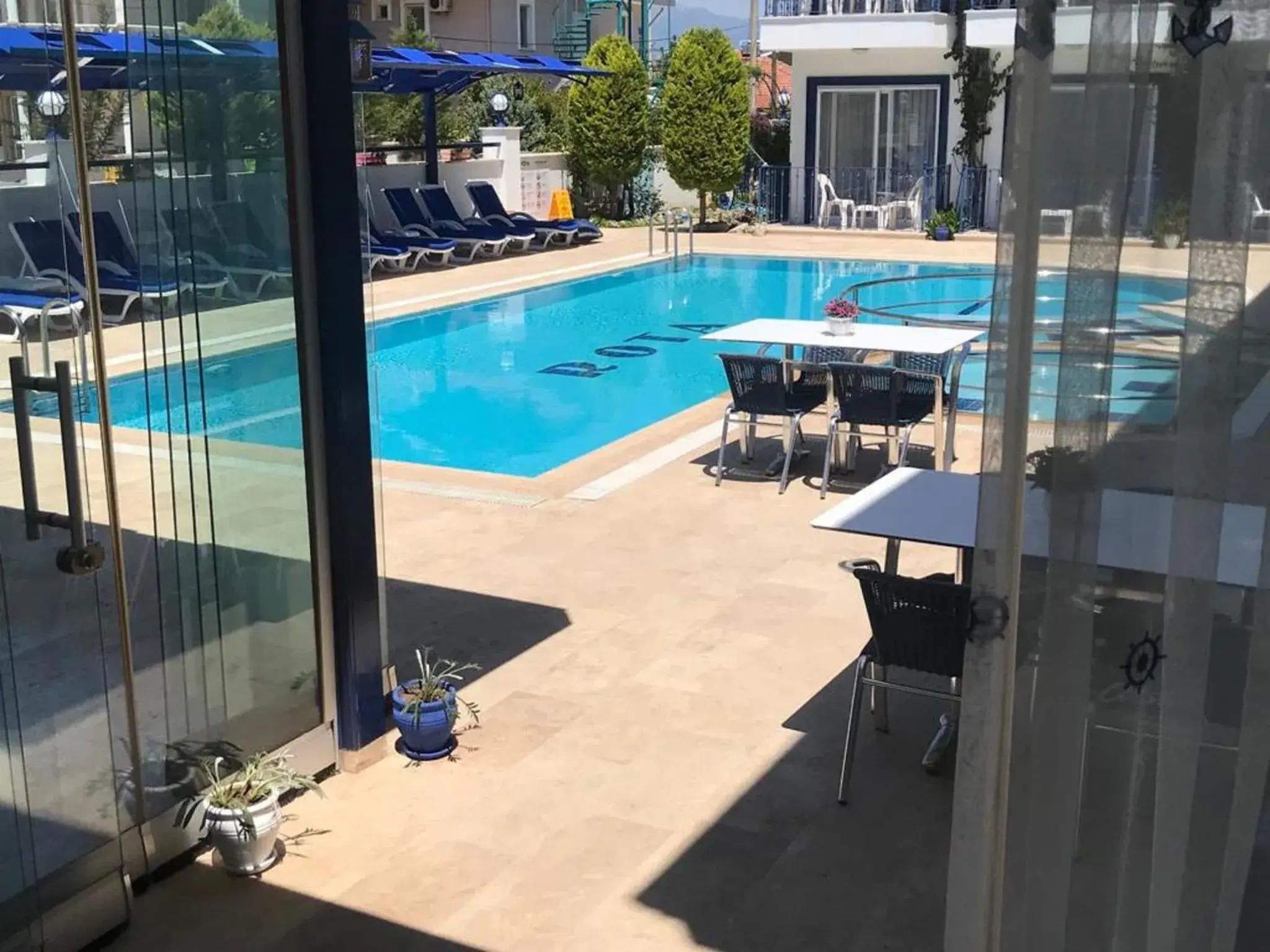 Pool View in Rota Hotel