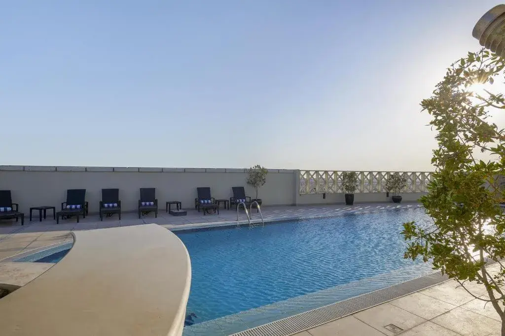 , Swimming Pool in Safir Hotel Doha