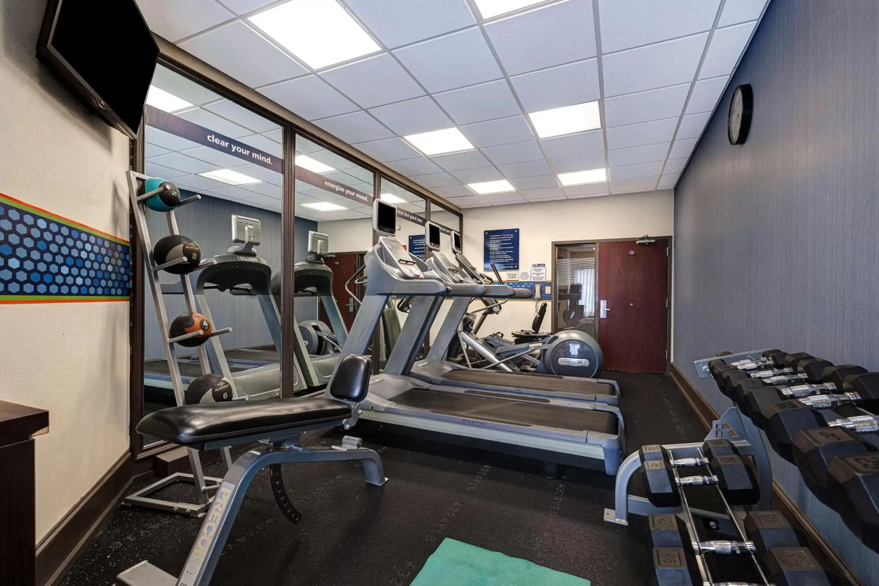 Fitness centre/facilities, Fitness Center/Facilities in Hampton Inn & Suites Galveston