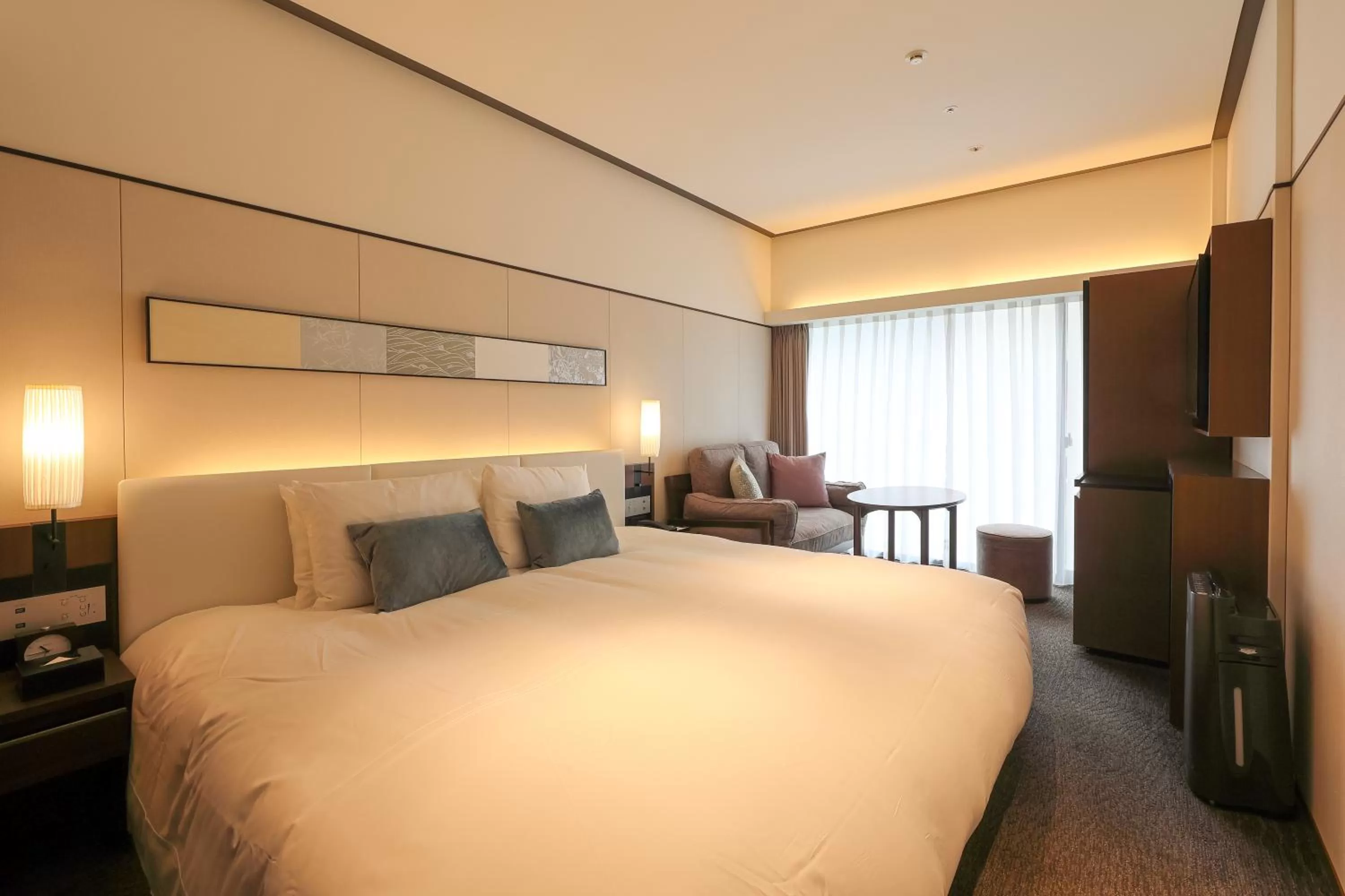 Bed in Solaria Nishitetsu Hotel Kyoto Premier