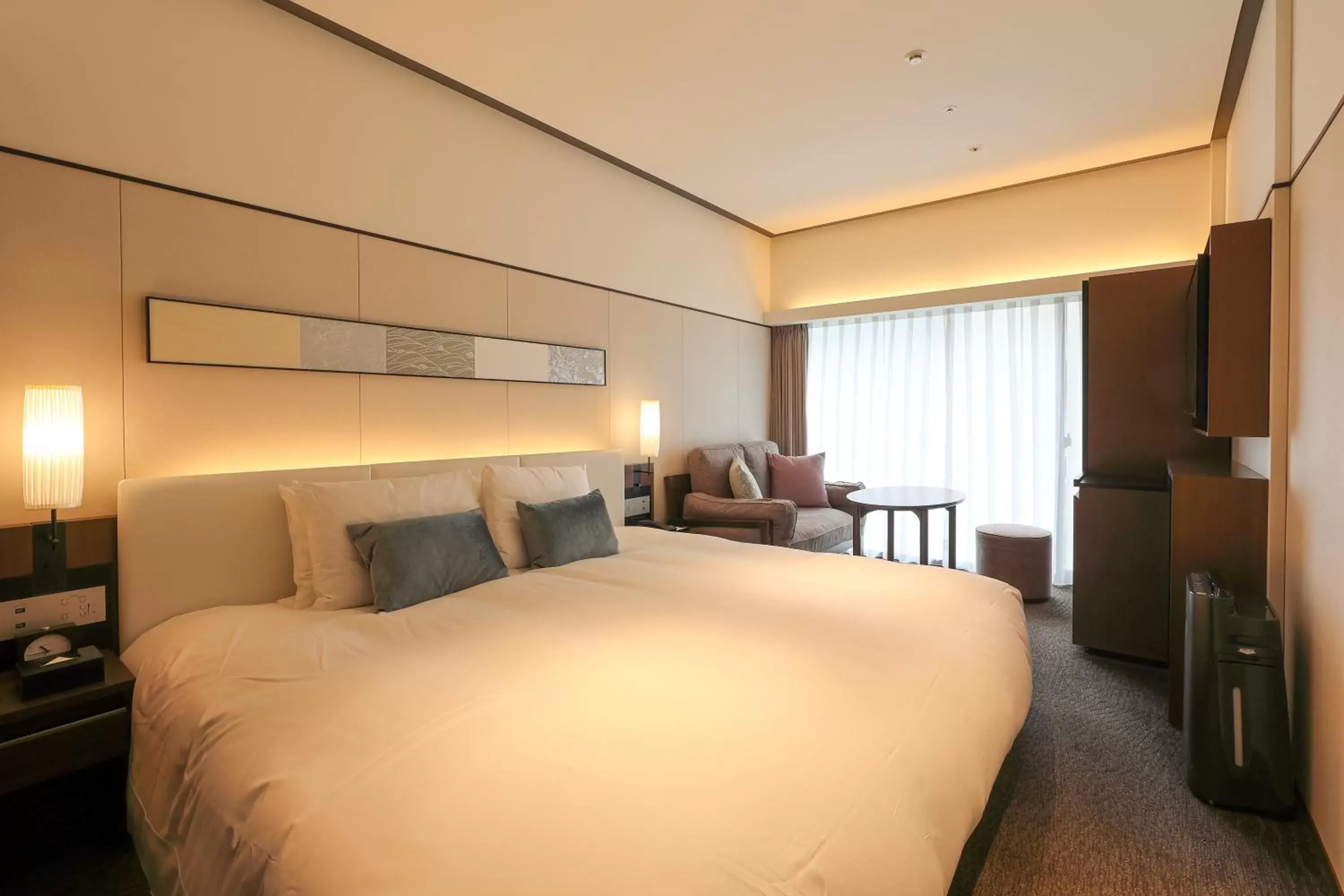 Bed in Solaria Nishitetsu Hotel Kyoto Premier Bed in Solaria Nishitetsu Hotel Kyoto Premier