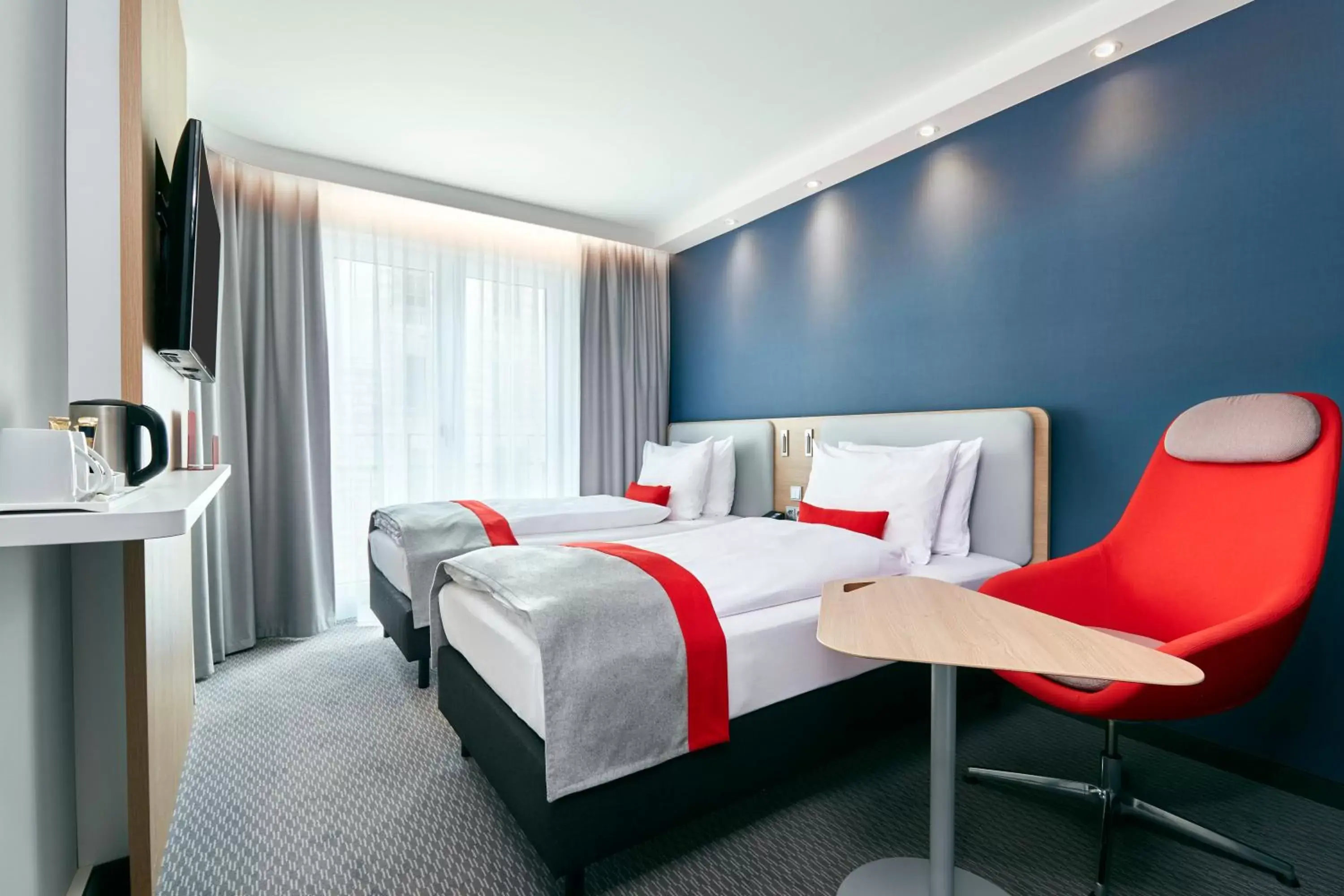 Photo of the whole room in Holiday Inn Express - Berlin - Alexanderplatz, an IHG Hotel