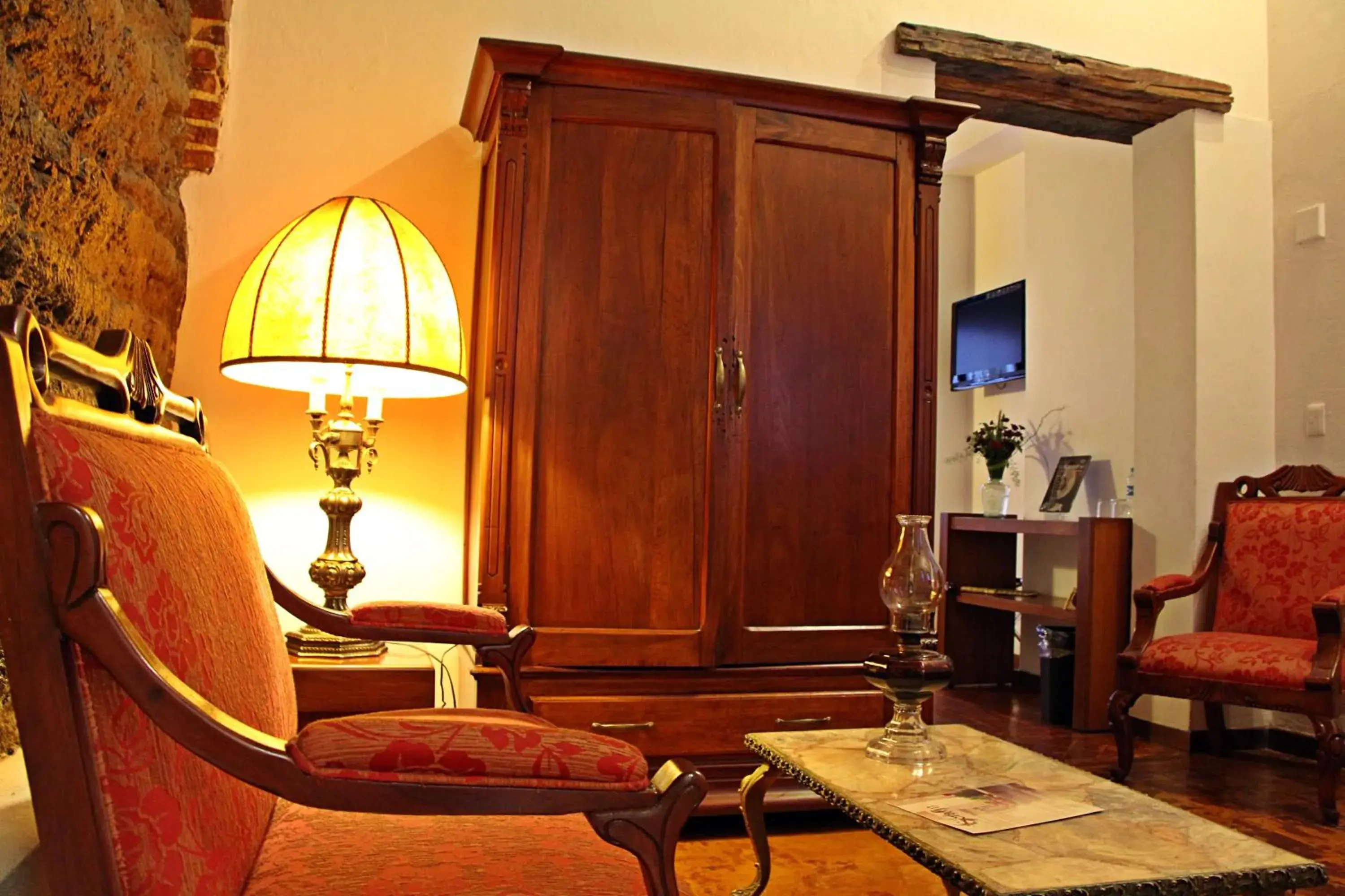 Decorative detail, Seating Area in El Serafin Hotel Boutique