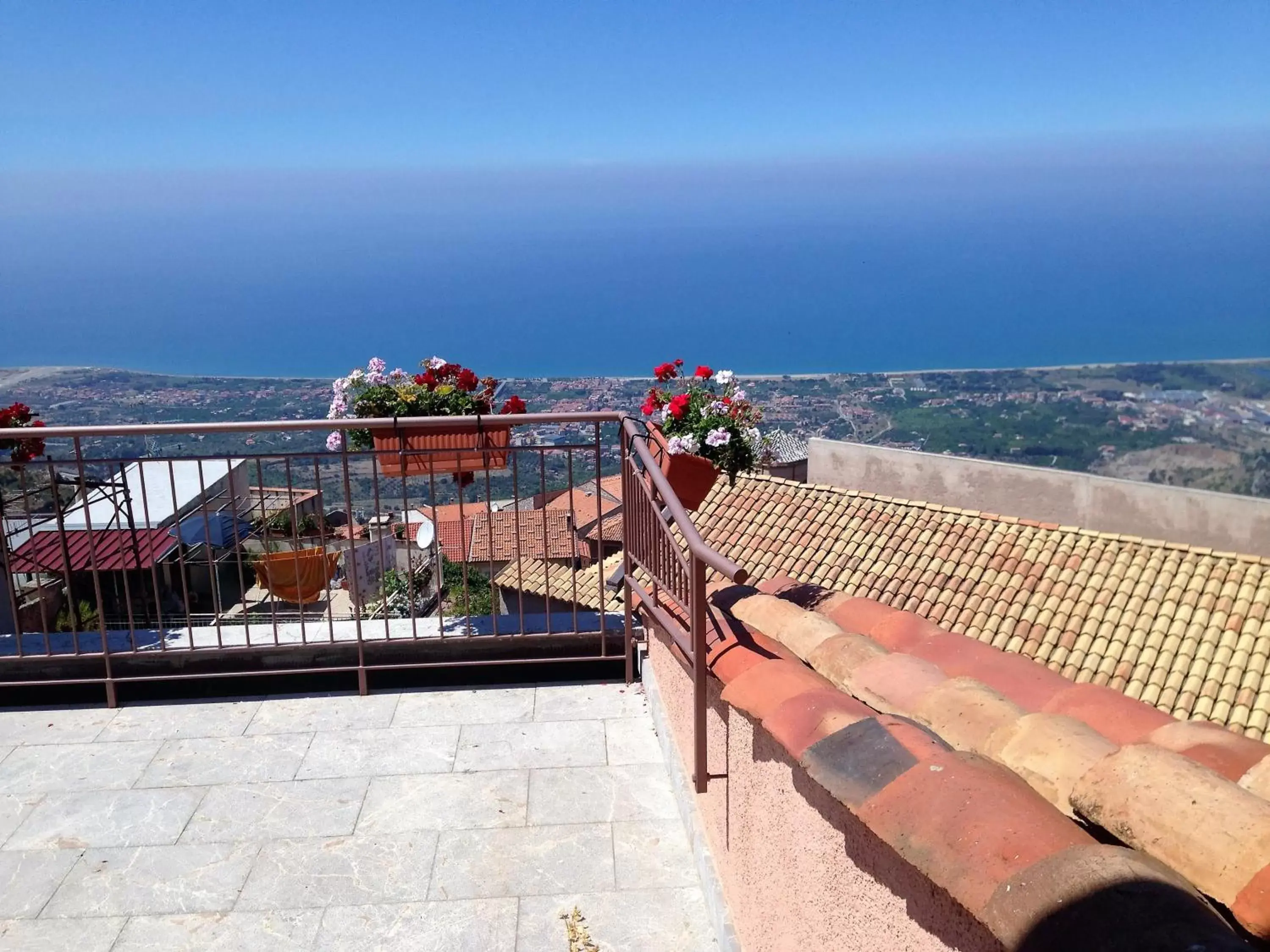 Balcony/Terrace, Sea View in Bed & Breakfast StudioArcodia