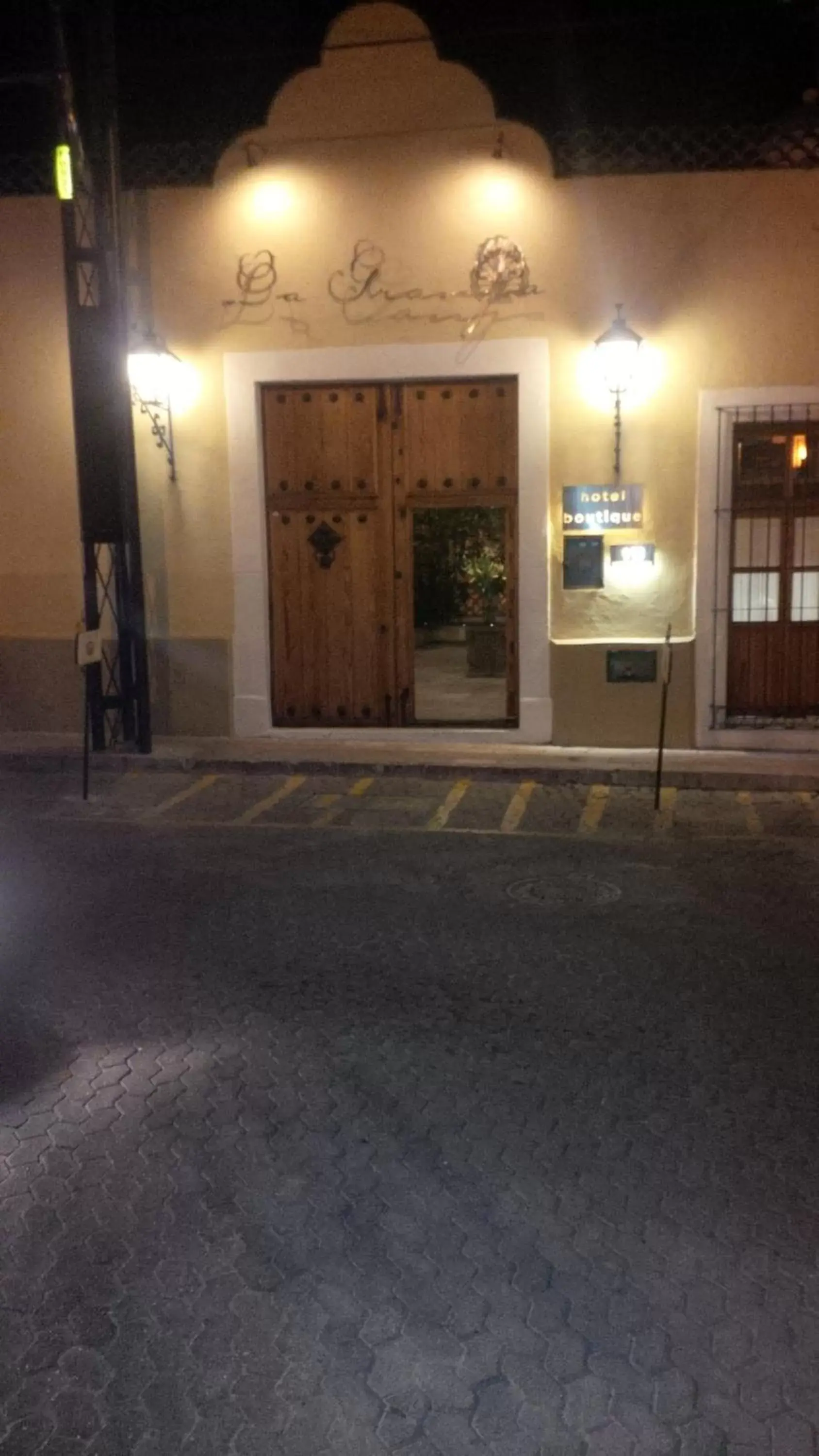 Facade/entrance in Hotel Boutique La Granja