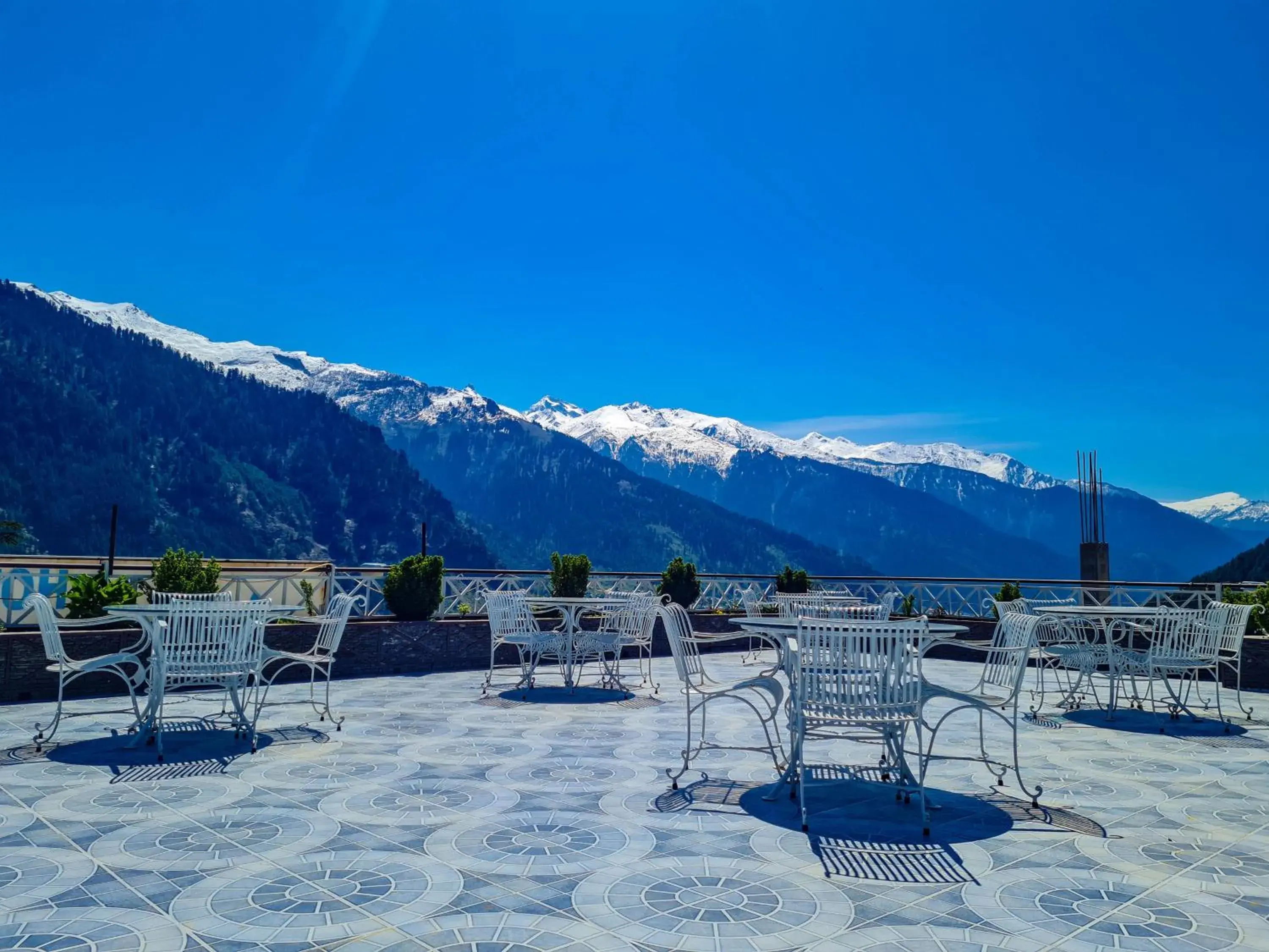 Balcony/Terrace in Hotel Mountain Top