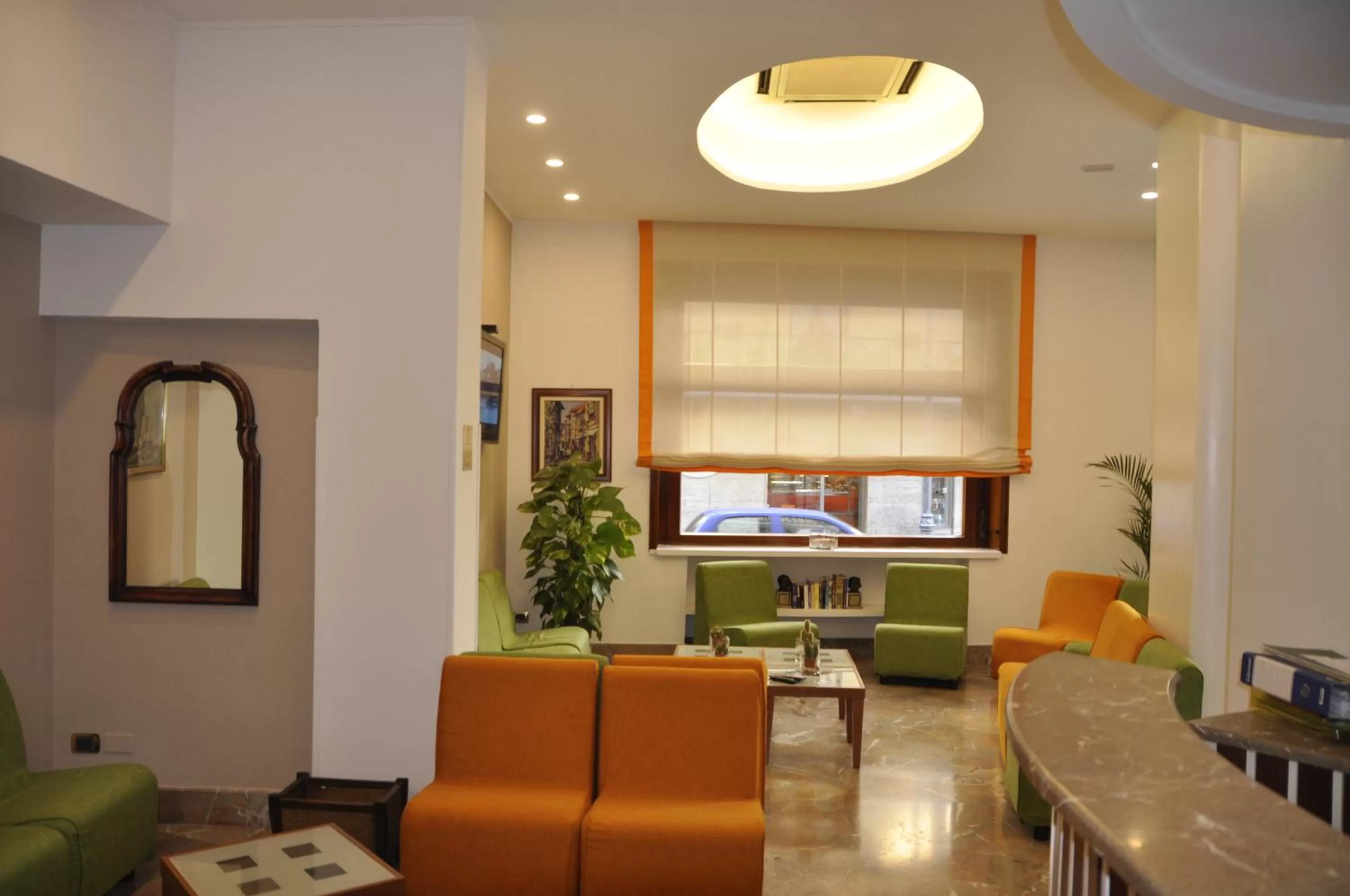 Lobby or reception in Hotel Tourist