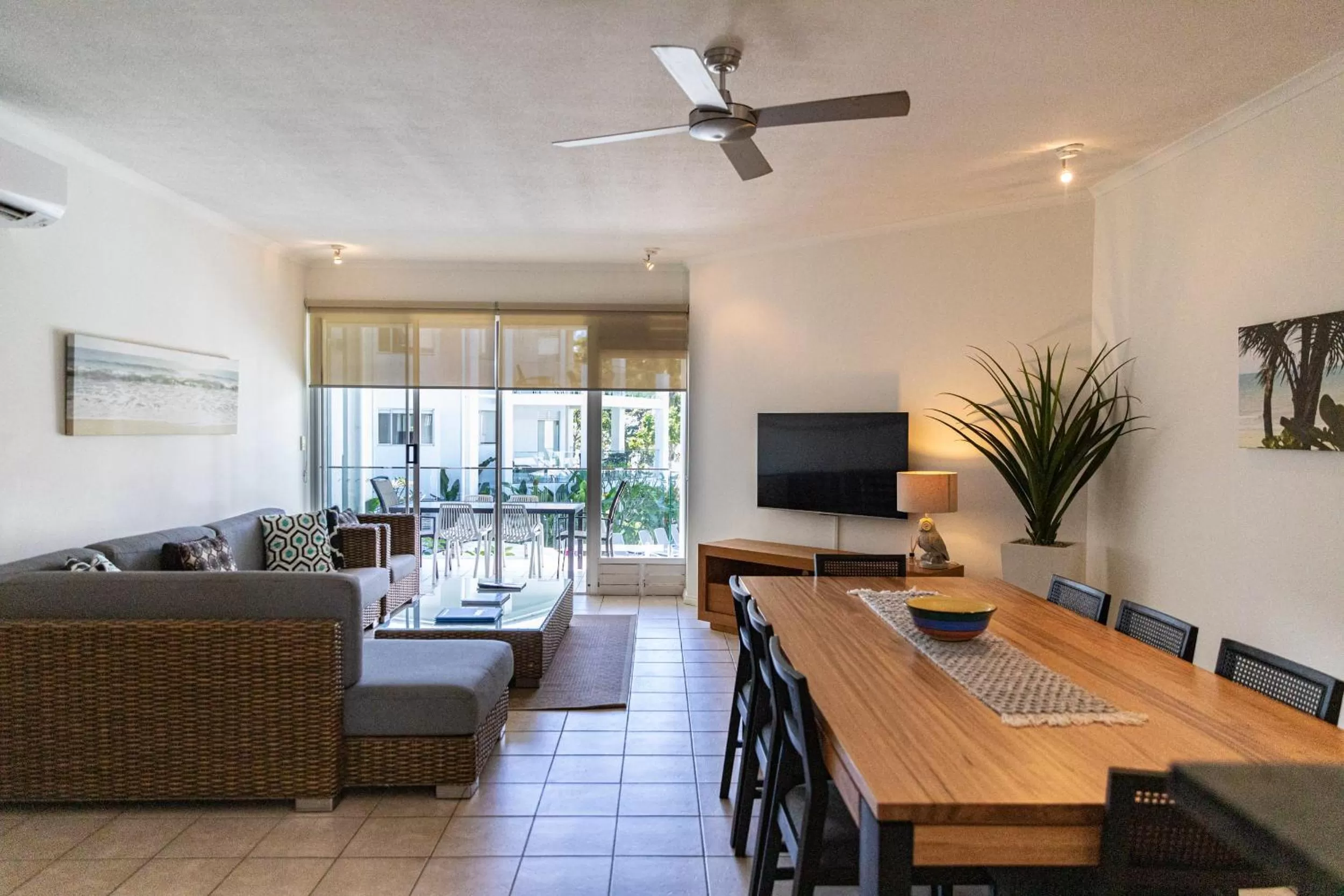 Living room in Beaches Holiday Apartments - Official Onsite Reception & Check In