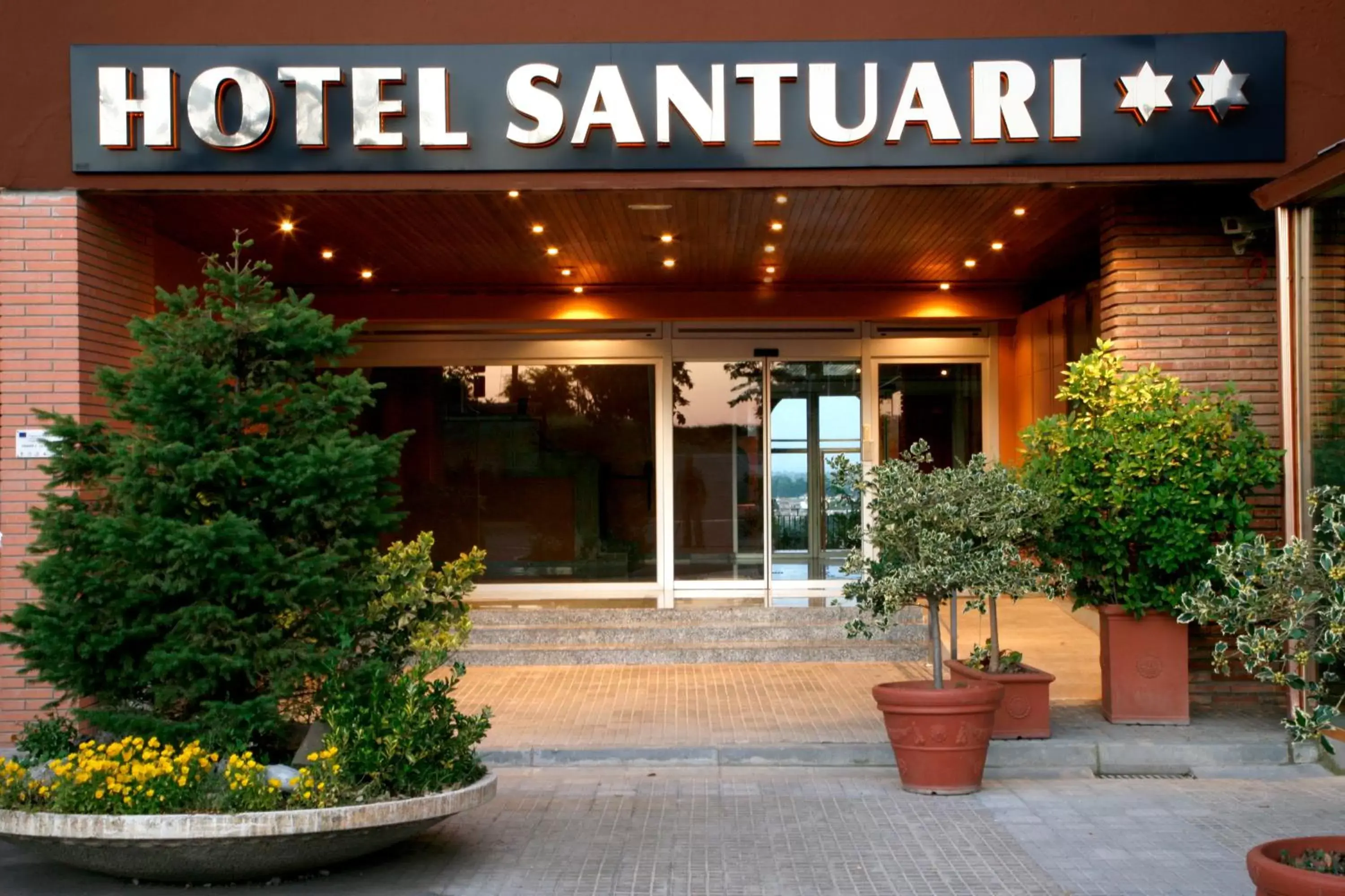 Property building in Hotel Santuari