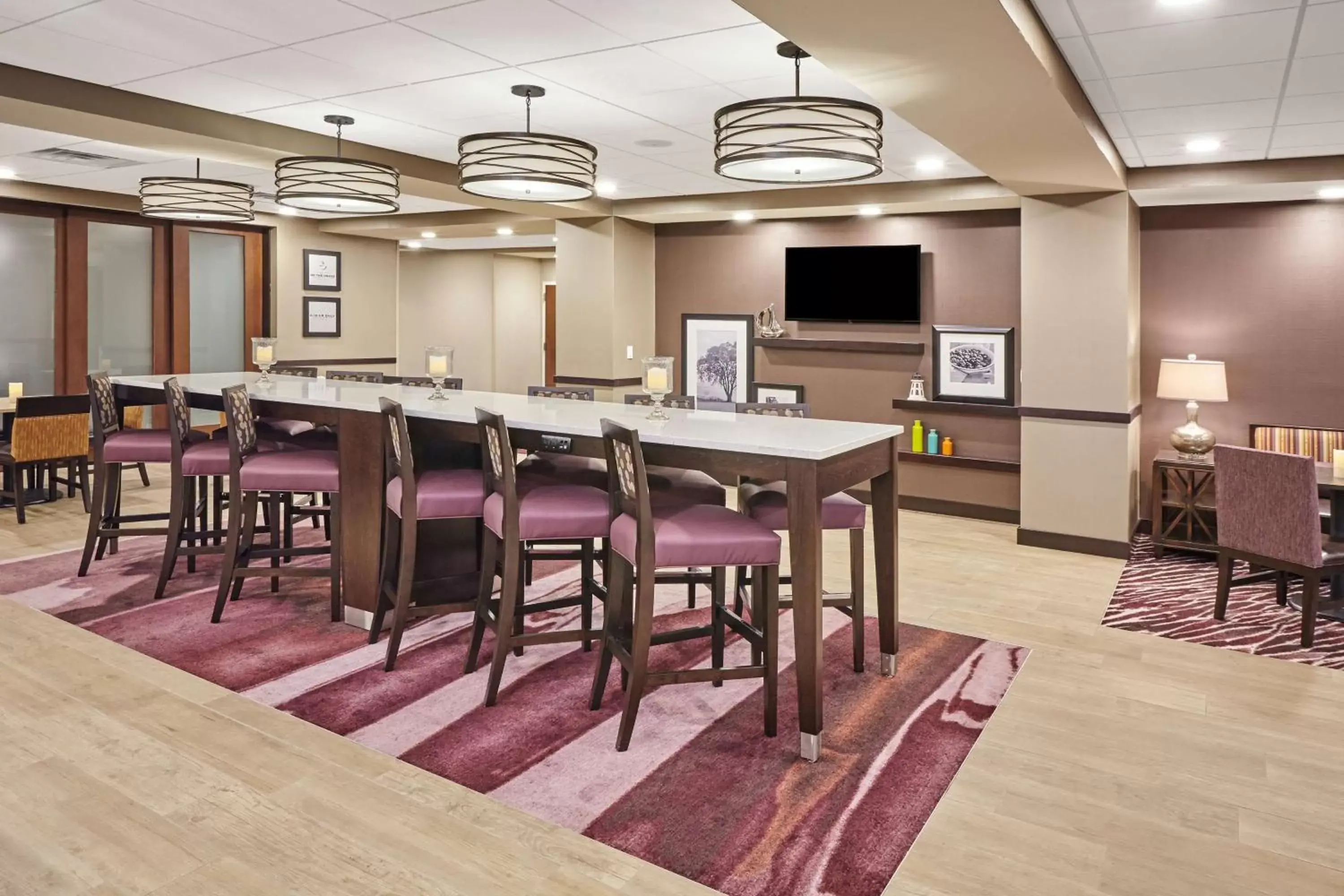 Lobby or reception in Hampton Inn Fond du Lac