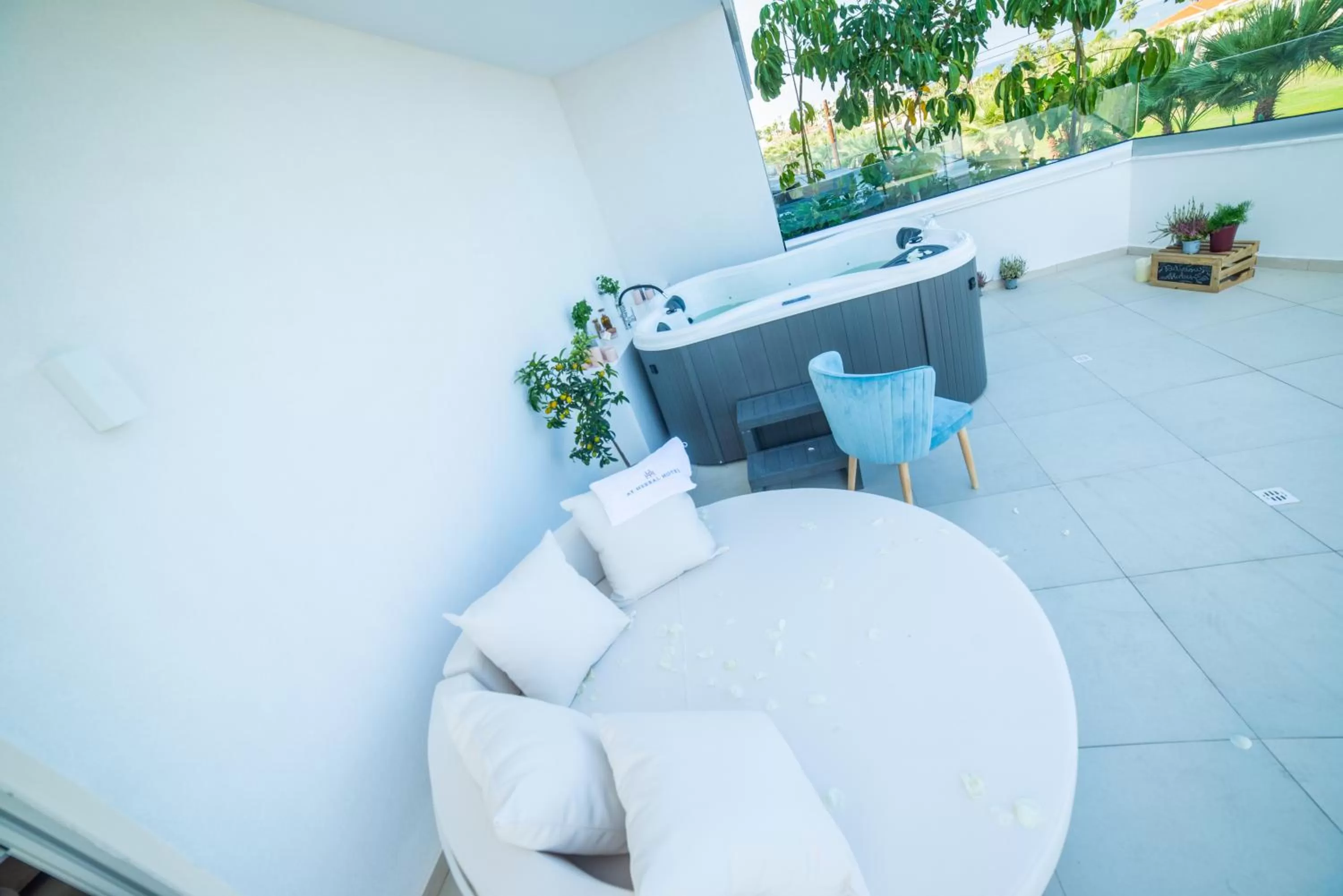 Balcony/Terrace in At Herbal Boutique Hotel & Spa