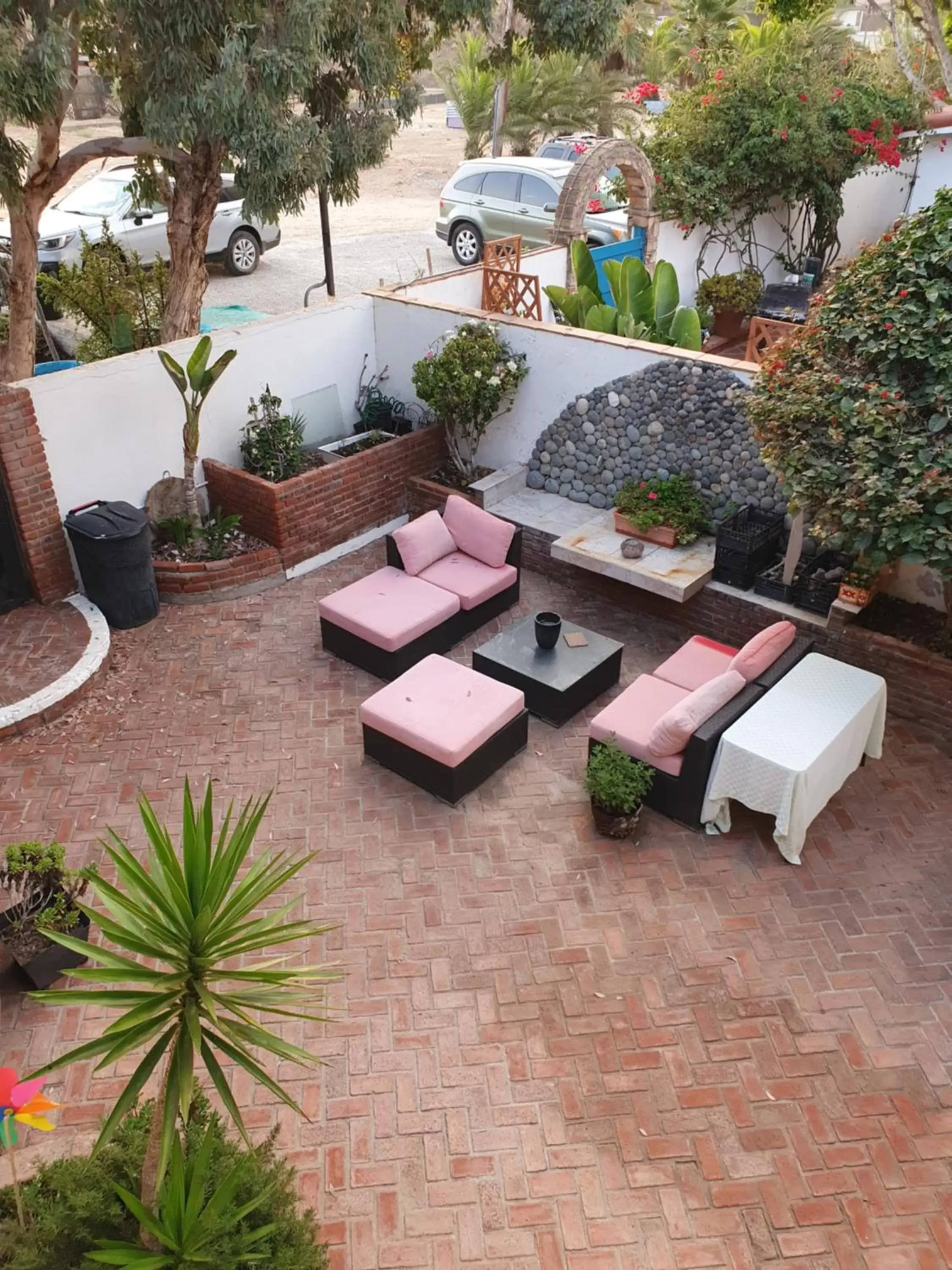 Patio in Hacienda Rancho Santini